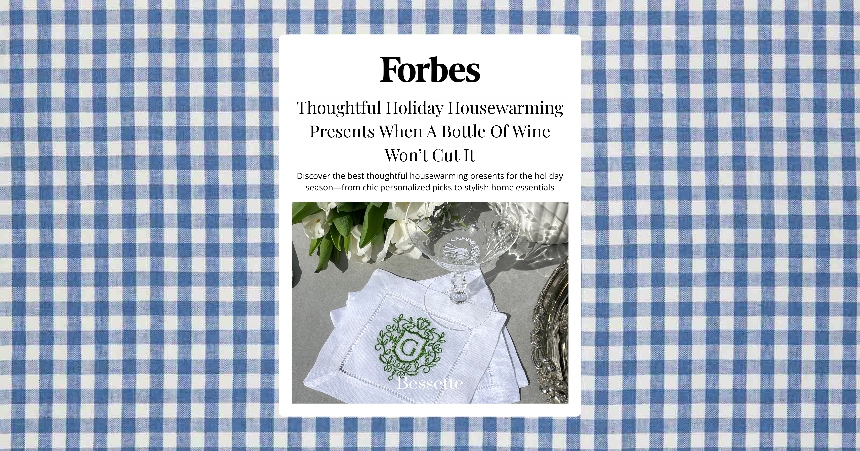 Bessette Feature: Forbes