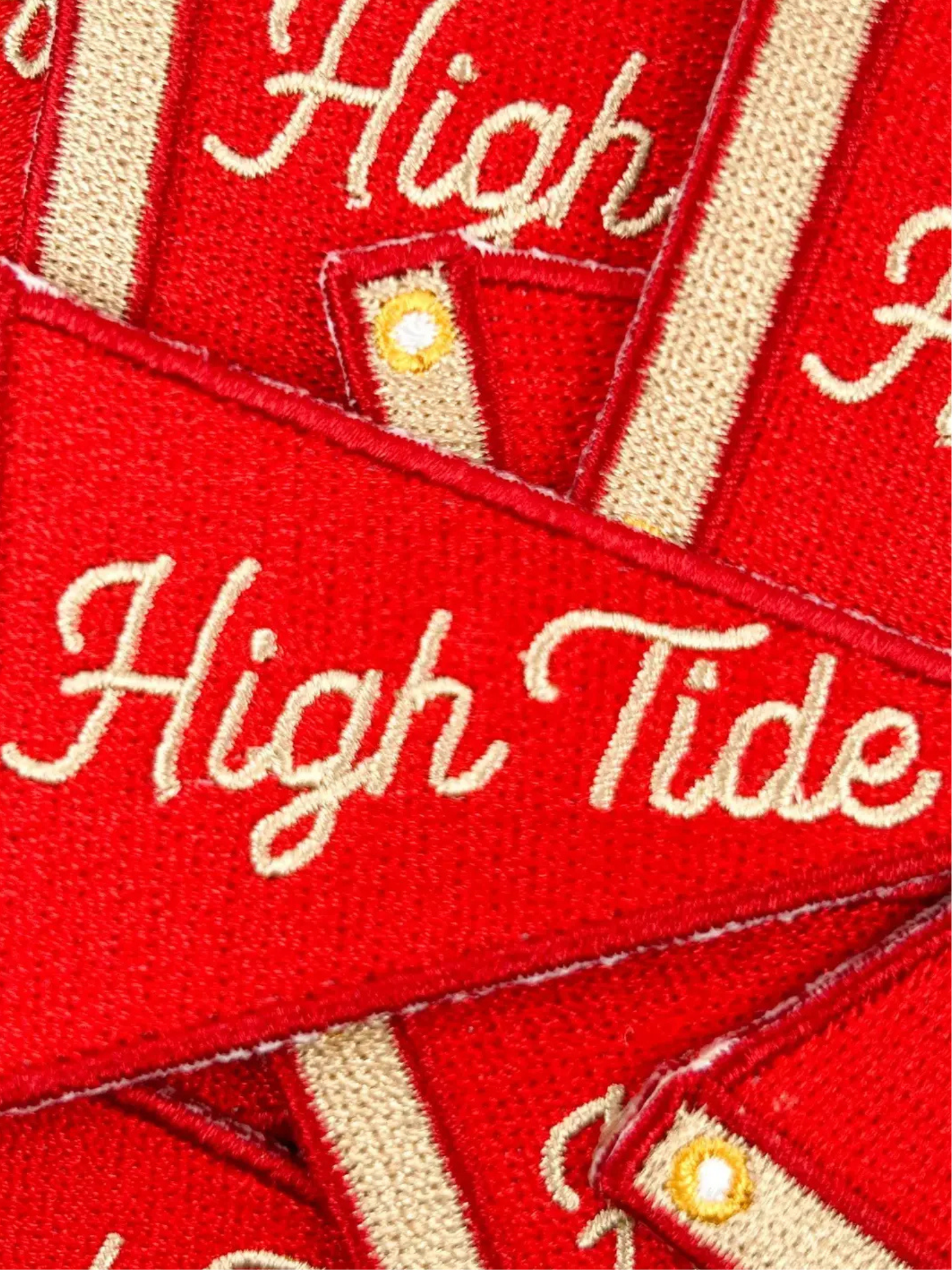 High Tide Flag Iron-On Patch