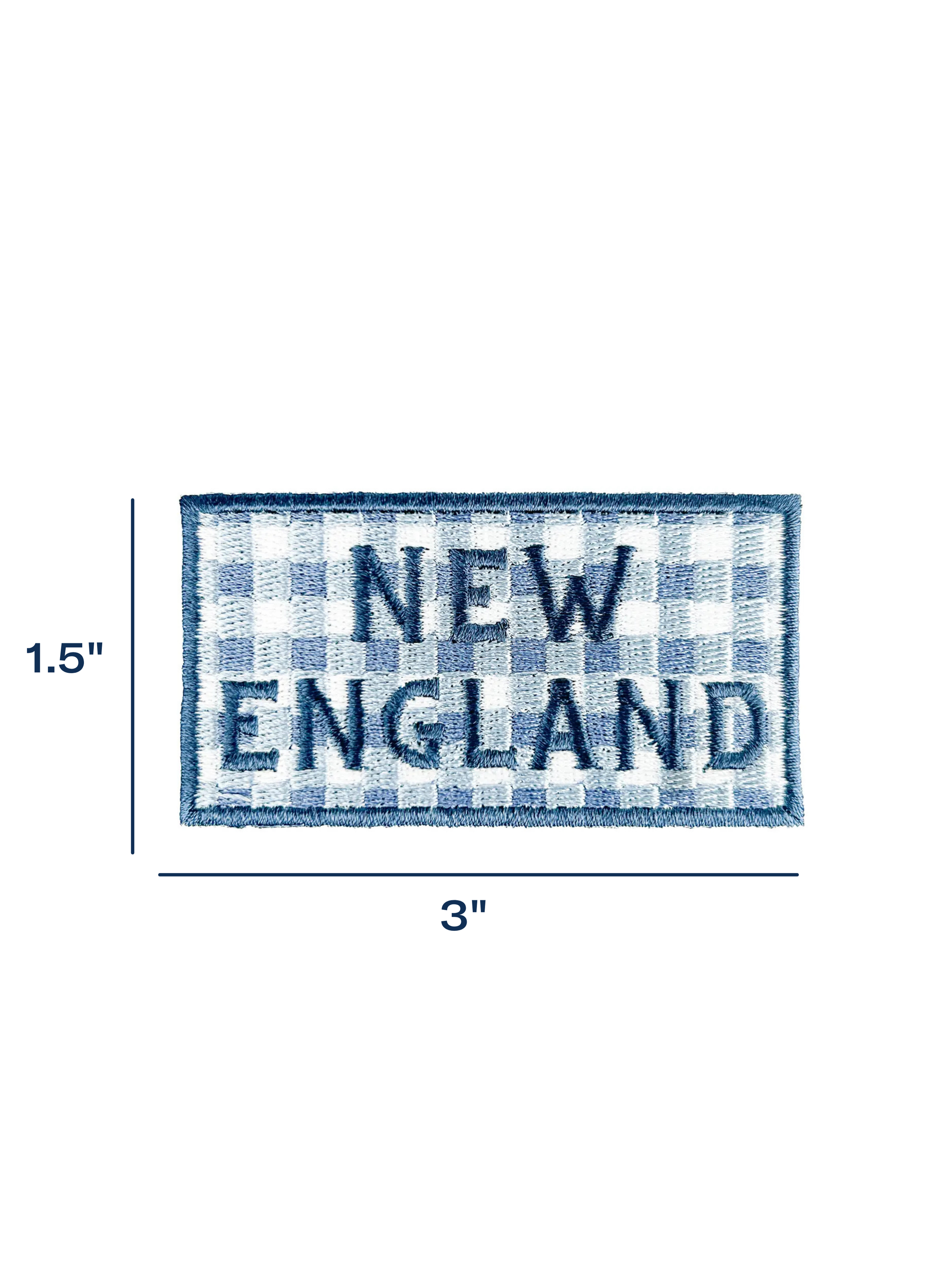 New England Iron-On Patch