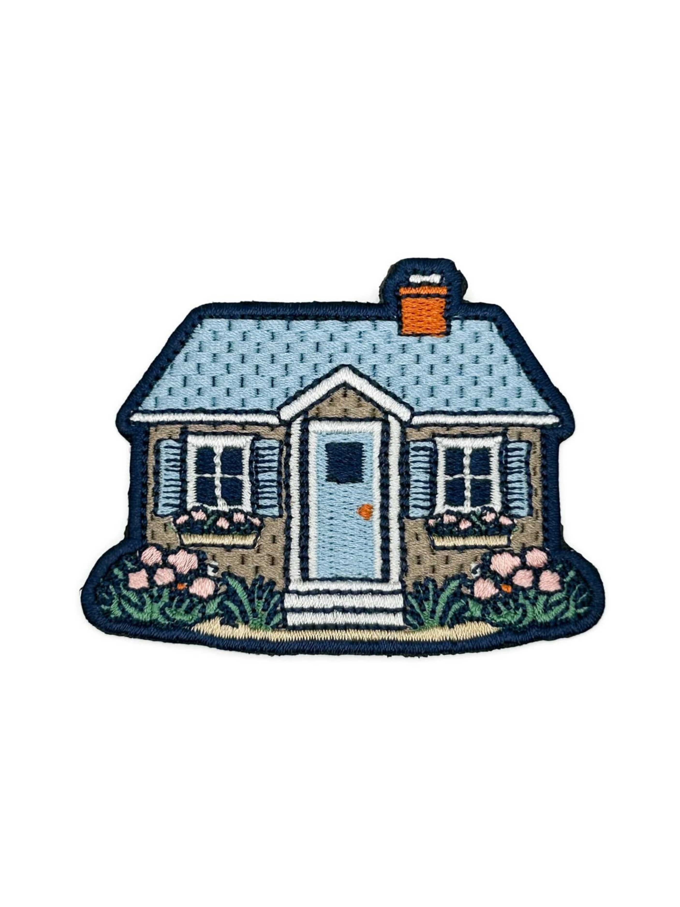 Begonia Cottage Iron-On Patch