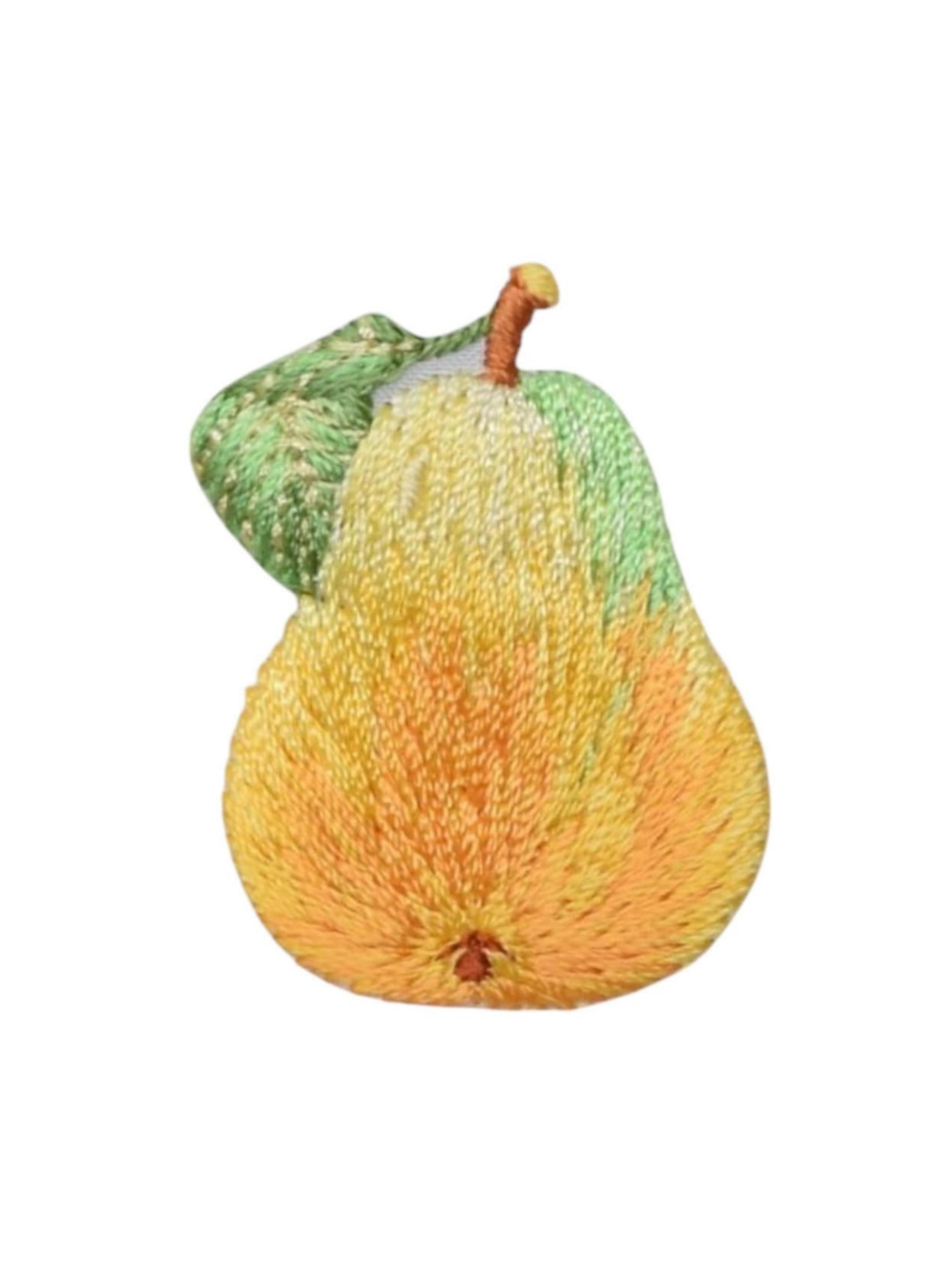 Golden Pear Iron-On Patch