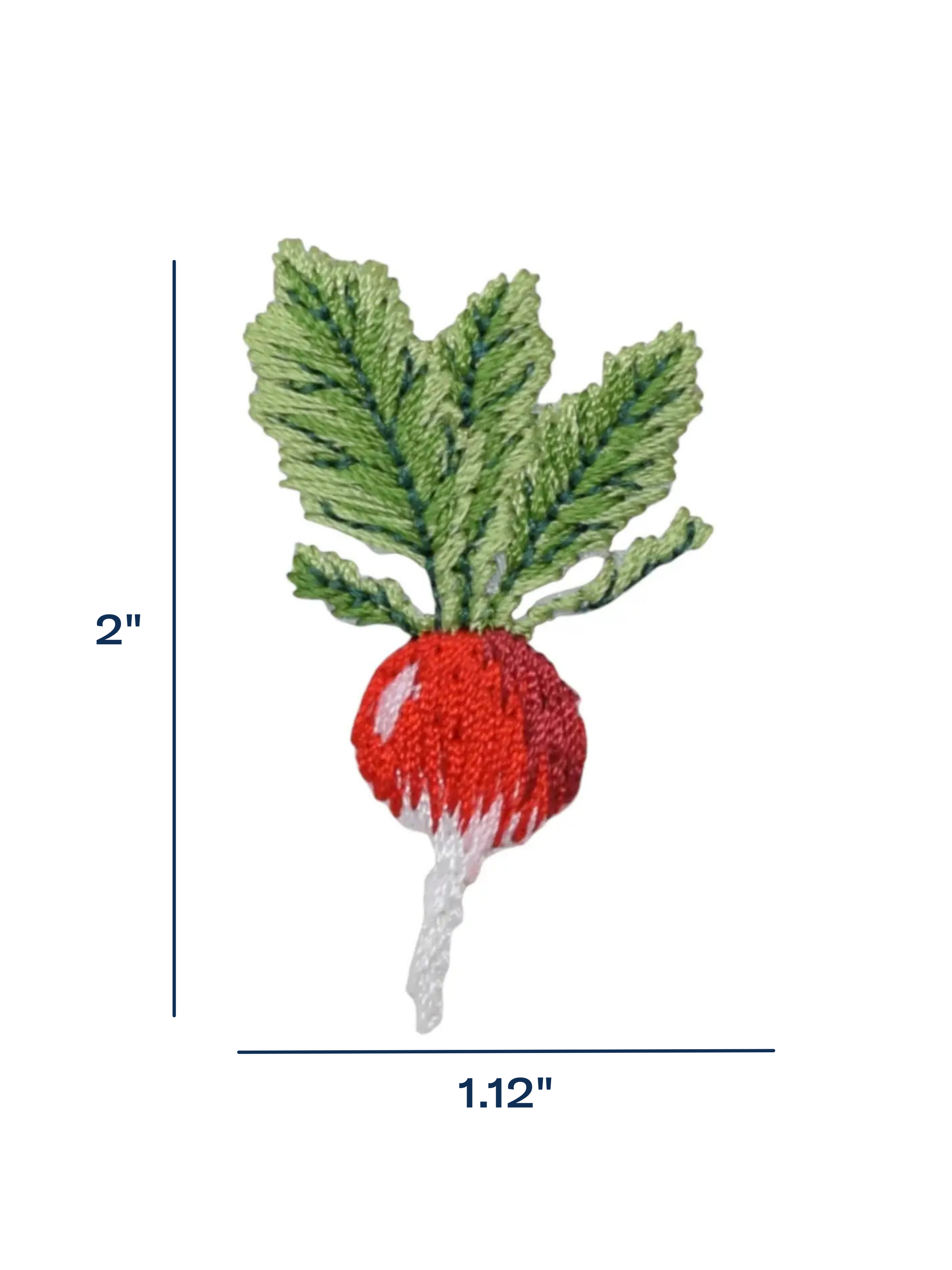 Radish Iron-On Patch