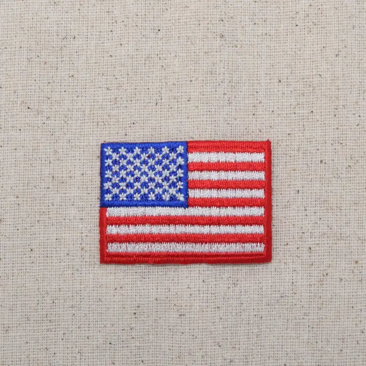American Flag Iron On Patch