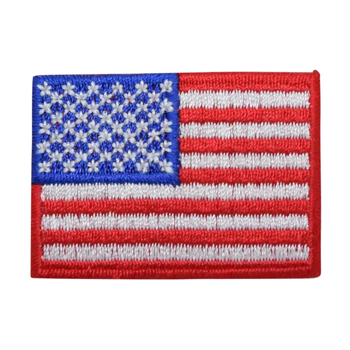 American Flag Iron On Patch