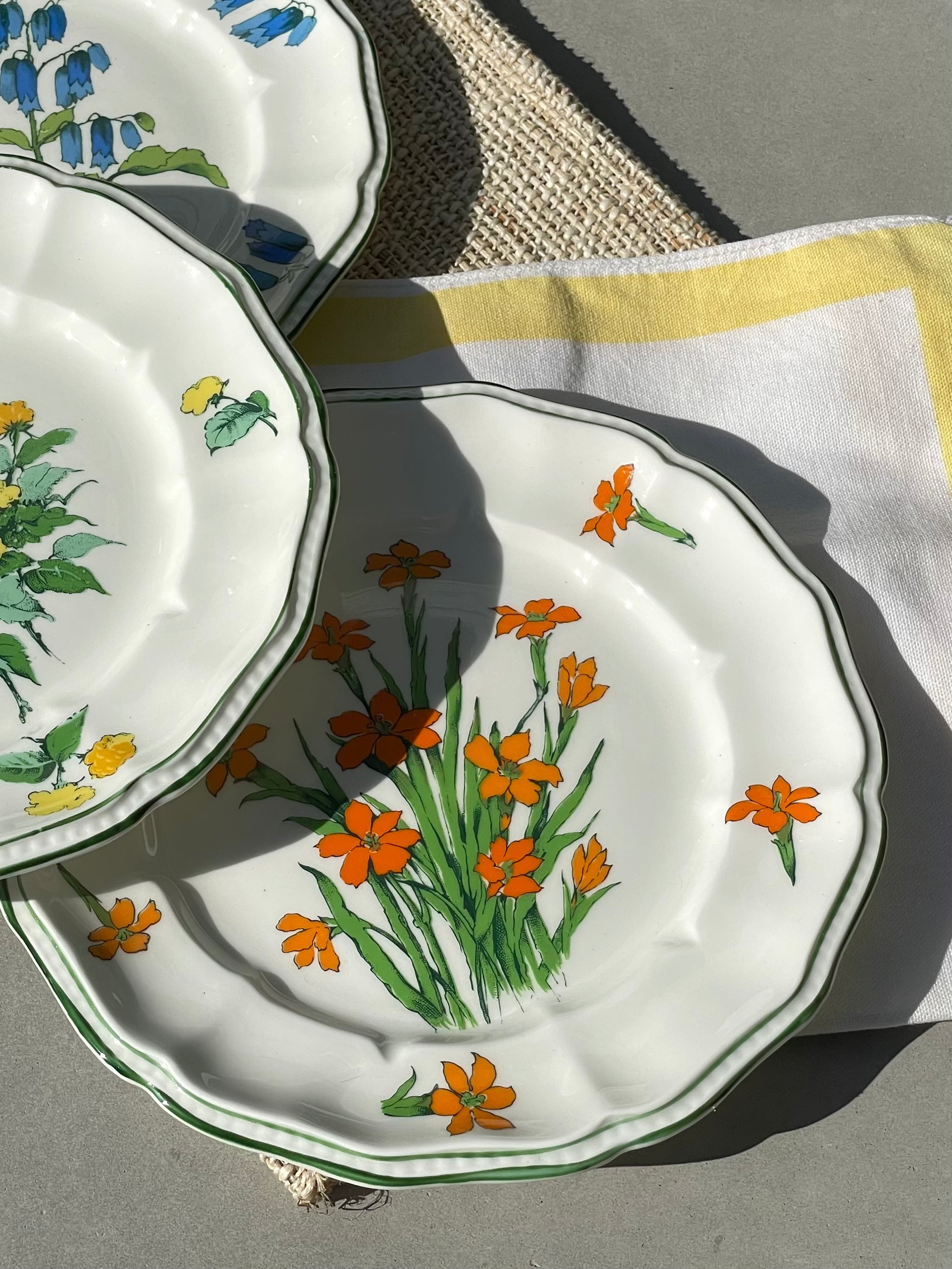 Georgia Appetizer Plates, Set of 4