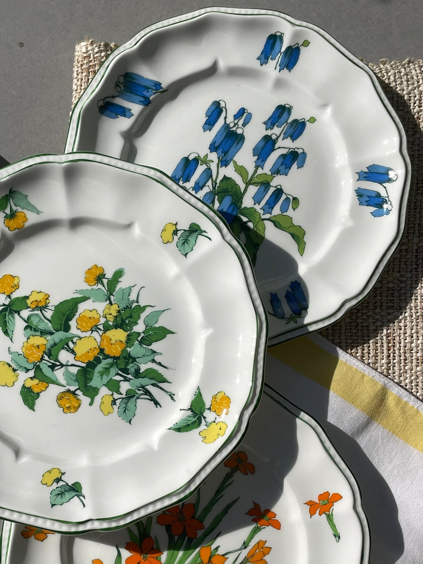 Georgia Appetizer Plates, Set of 4