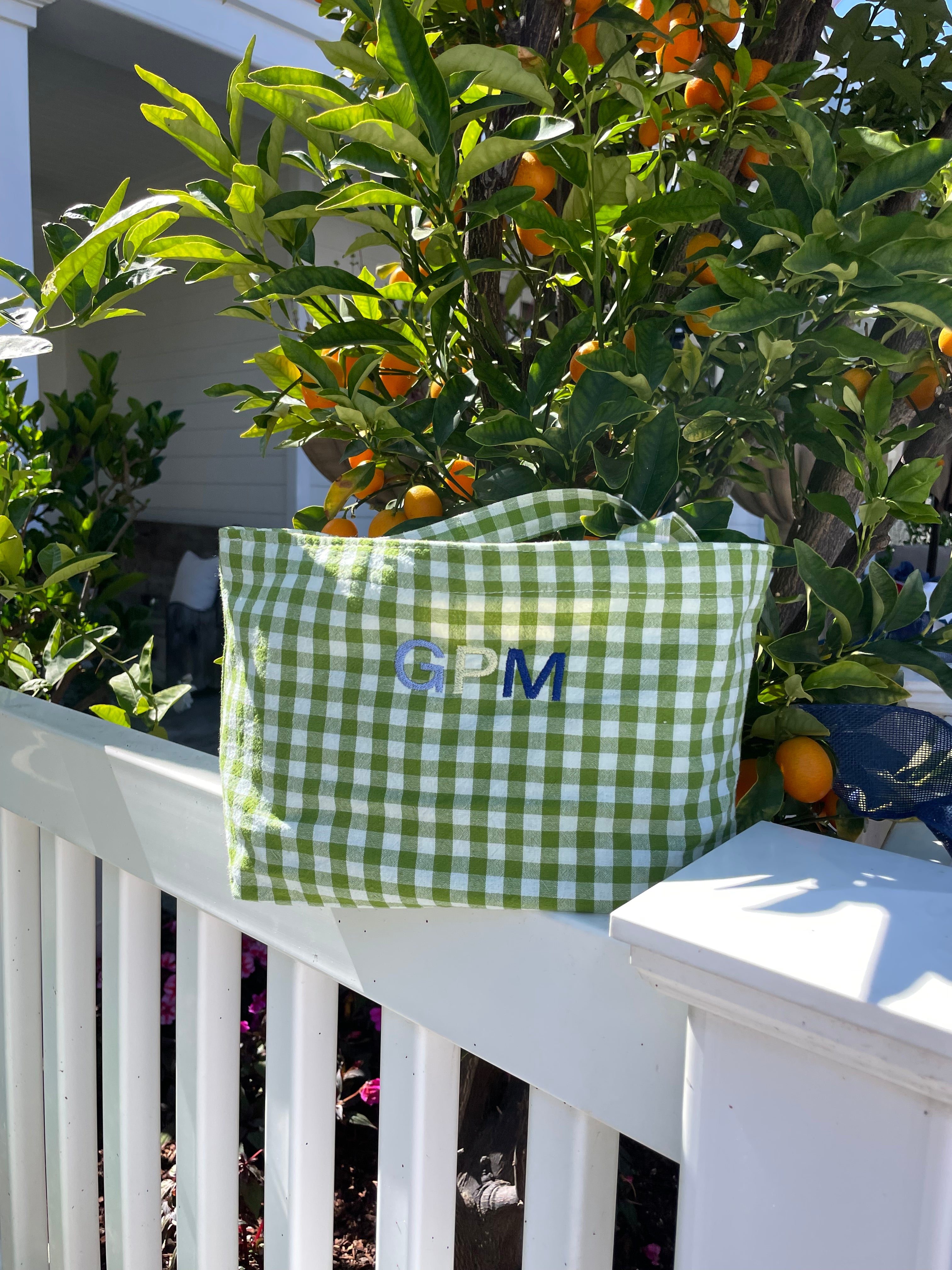The Gingham Mini Tote