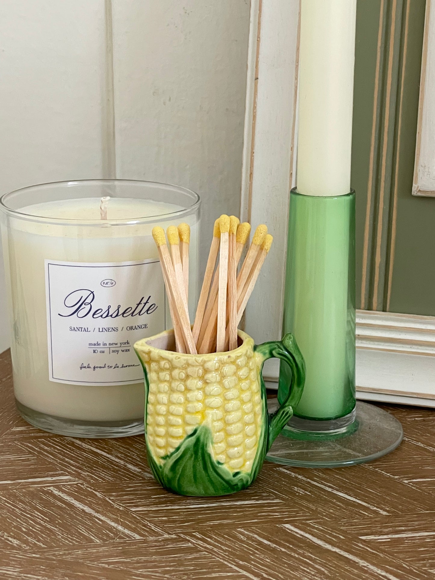 Corn on the Cob Matchstick Holder