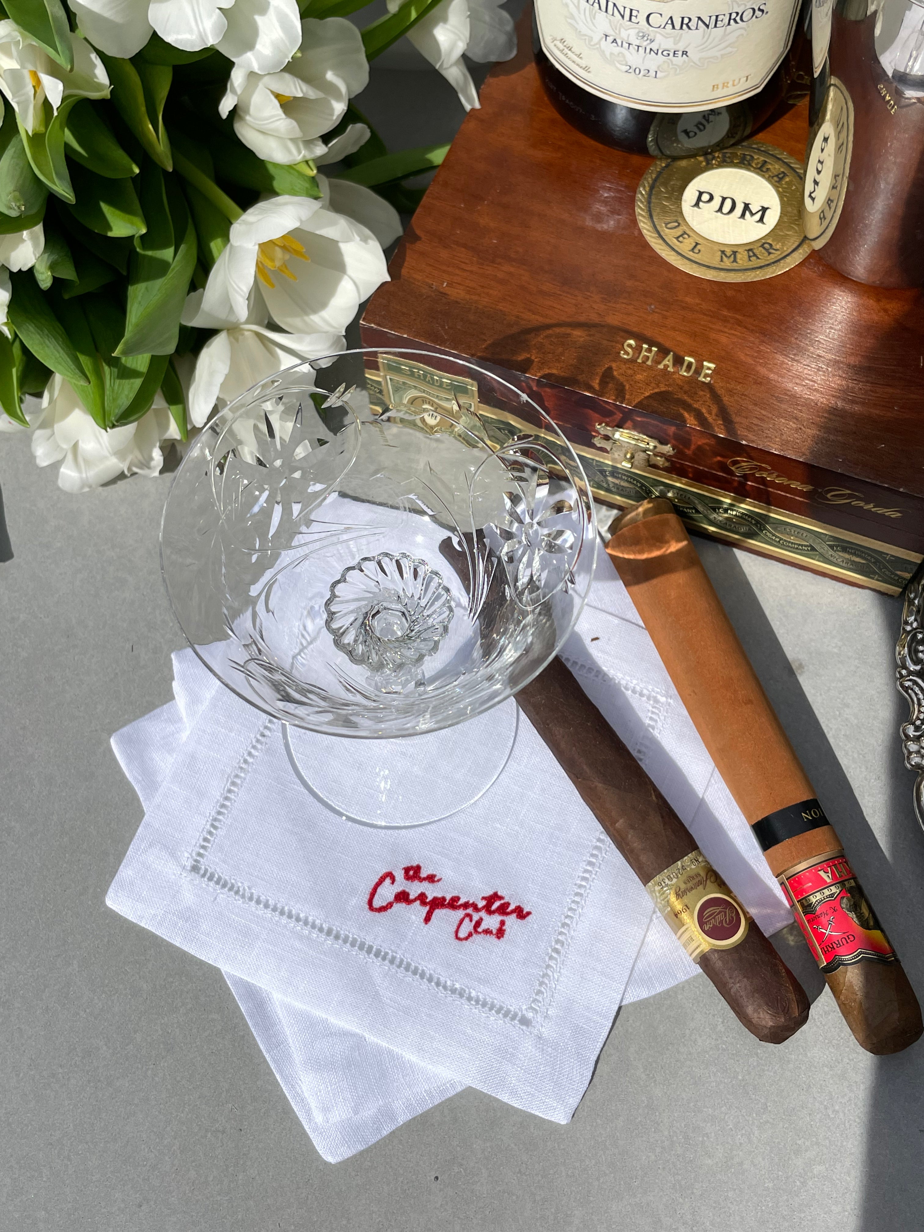 The Club Cocktail Napkin, Set of 4