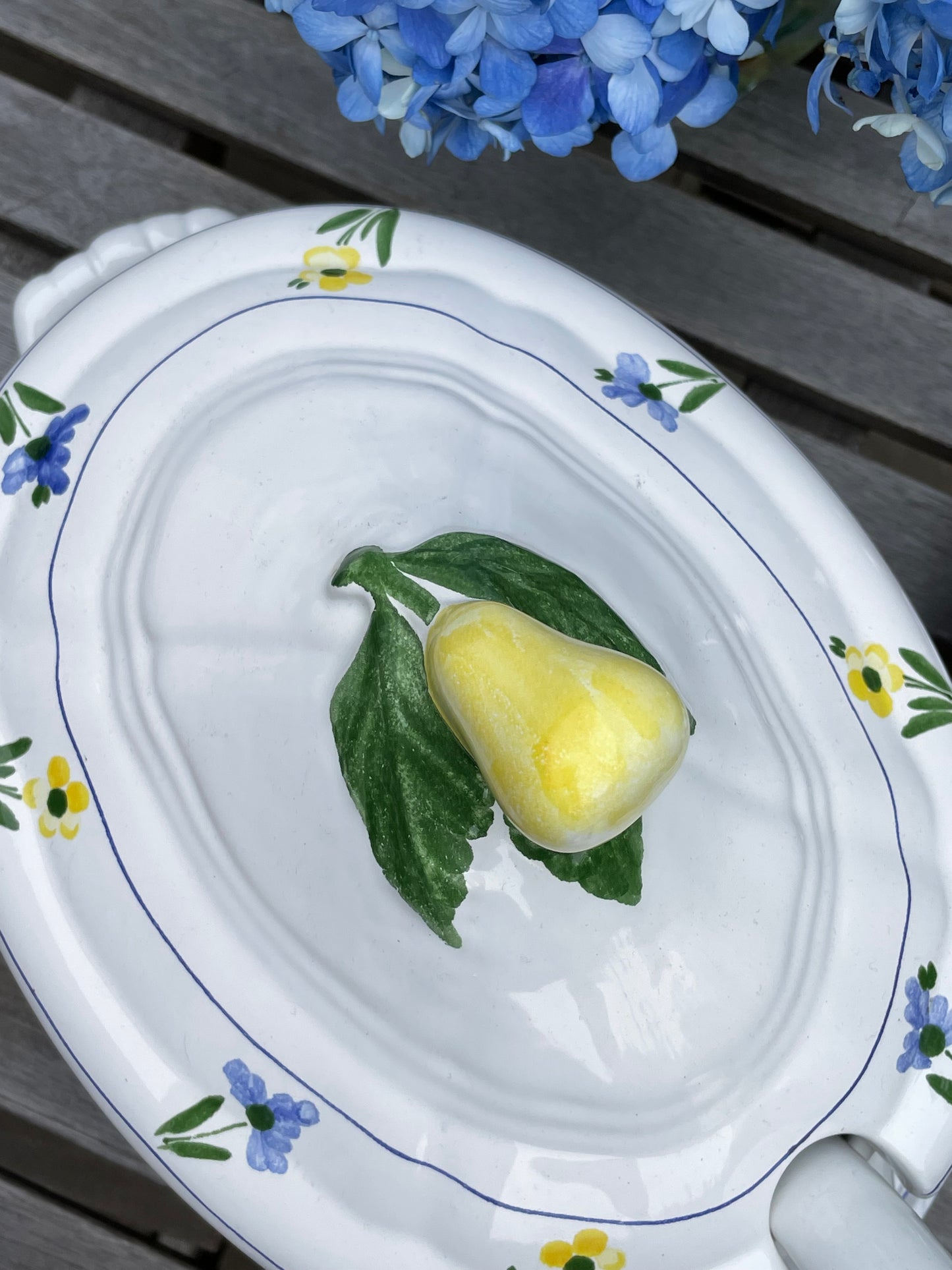 Crater Lake Ceramic Tureen