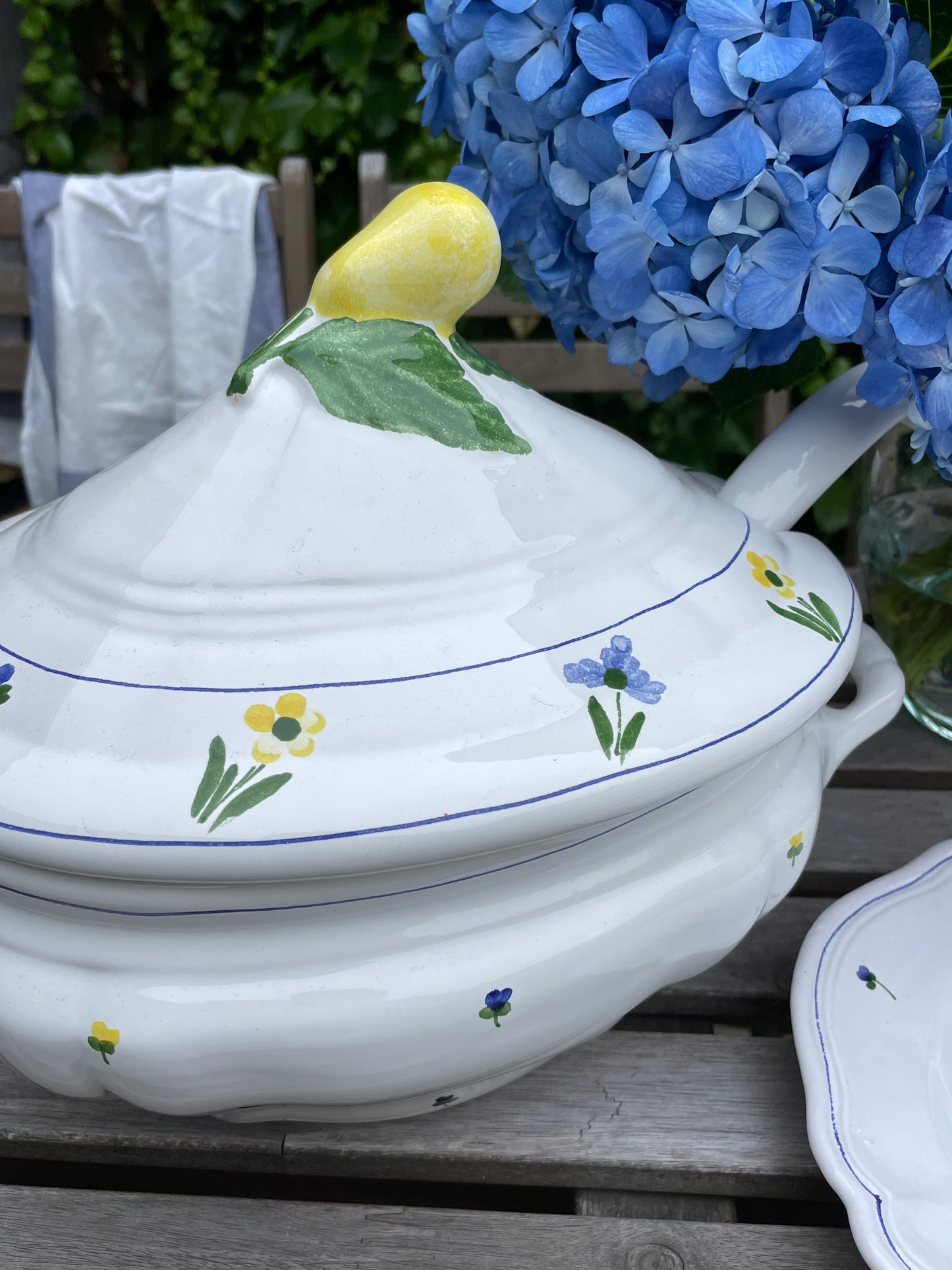Crater Lake Ceramic Tureen