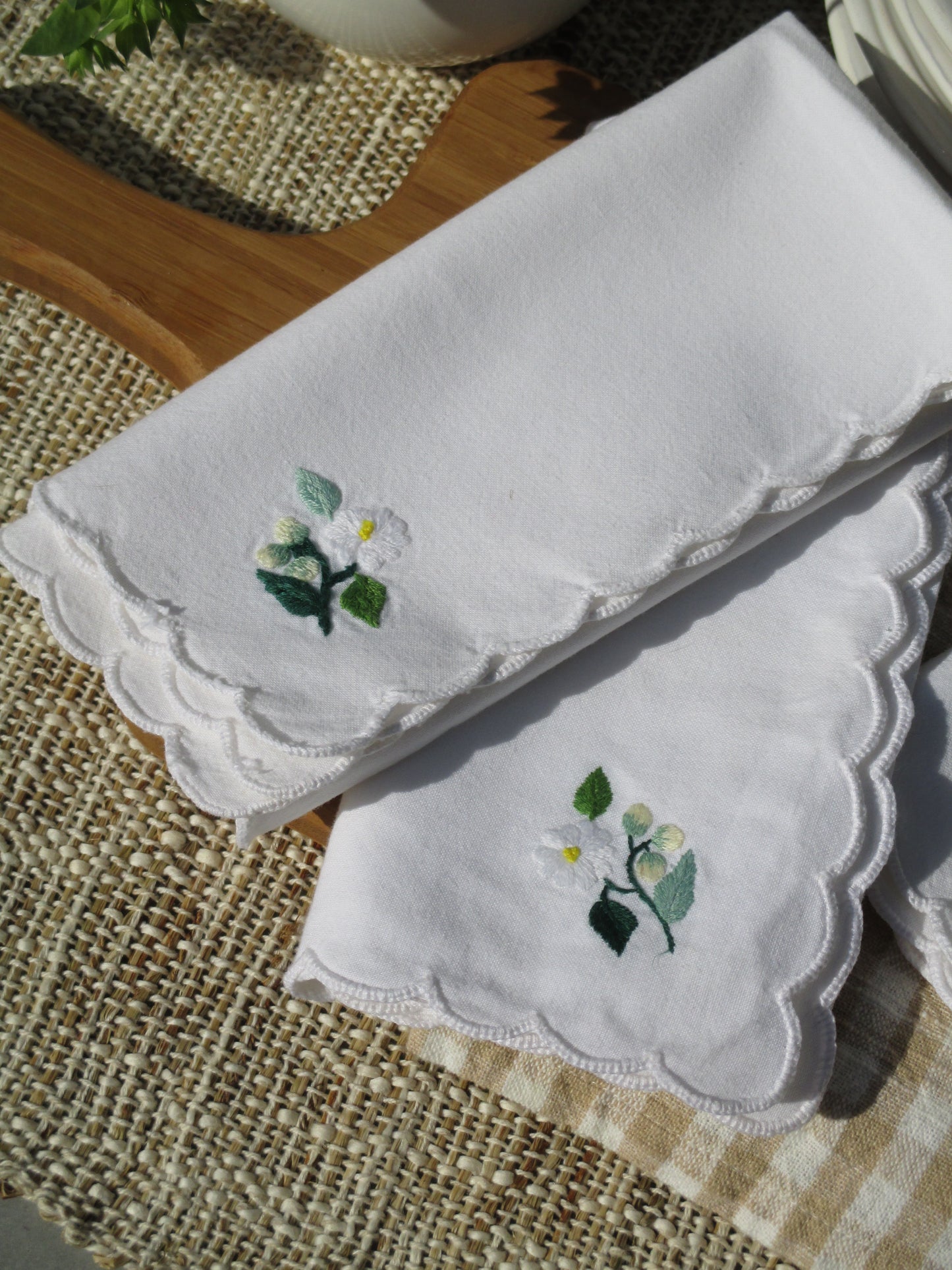 Chamomile Napkins, Set of 4