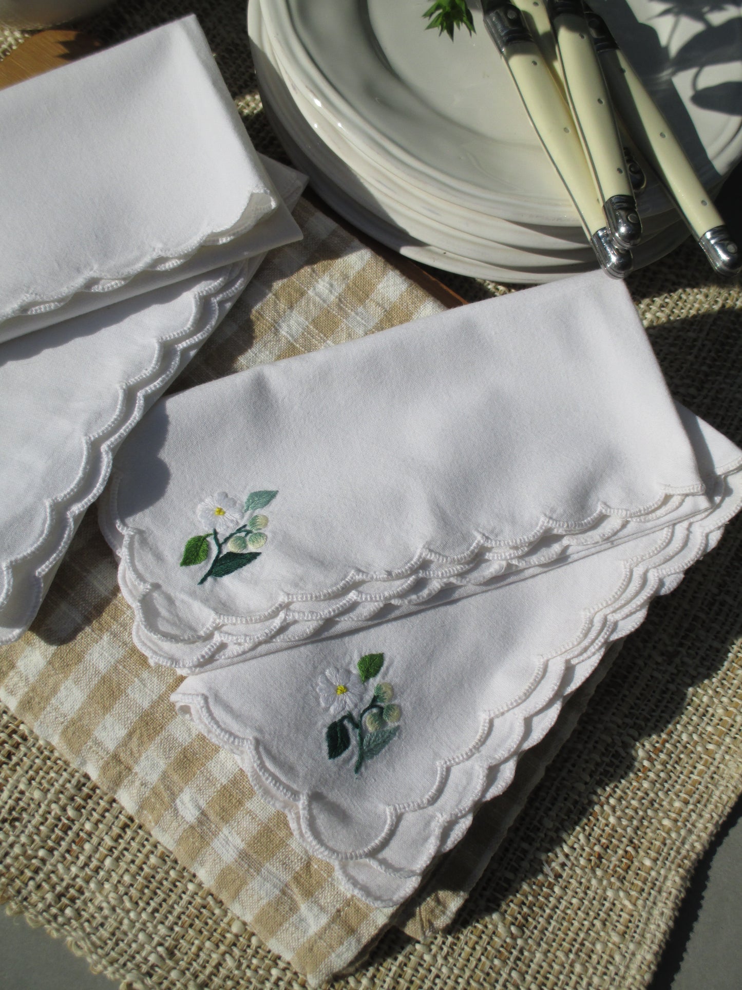Chamomile Napkins, Set of 4