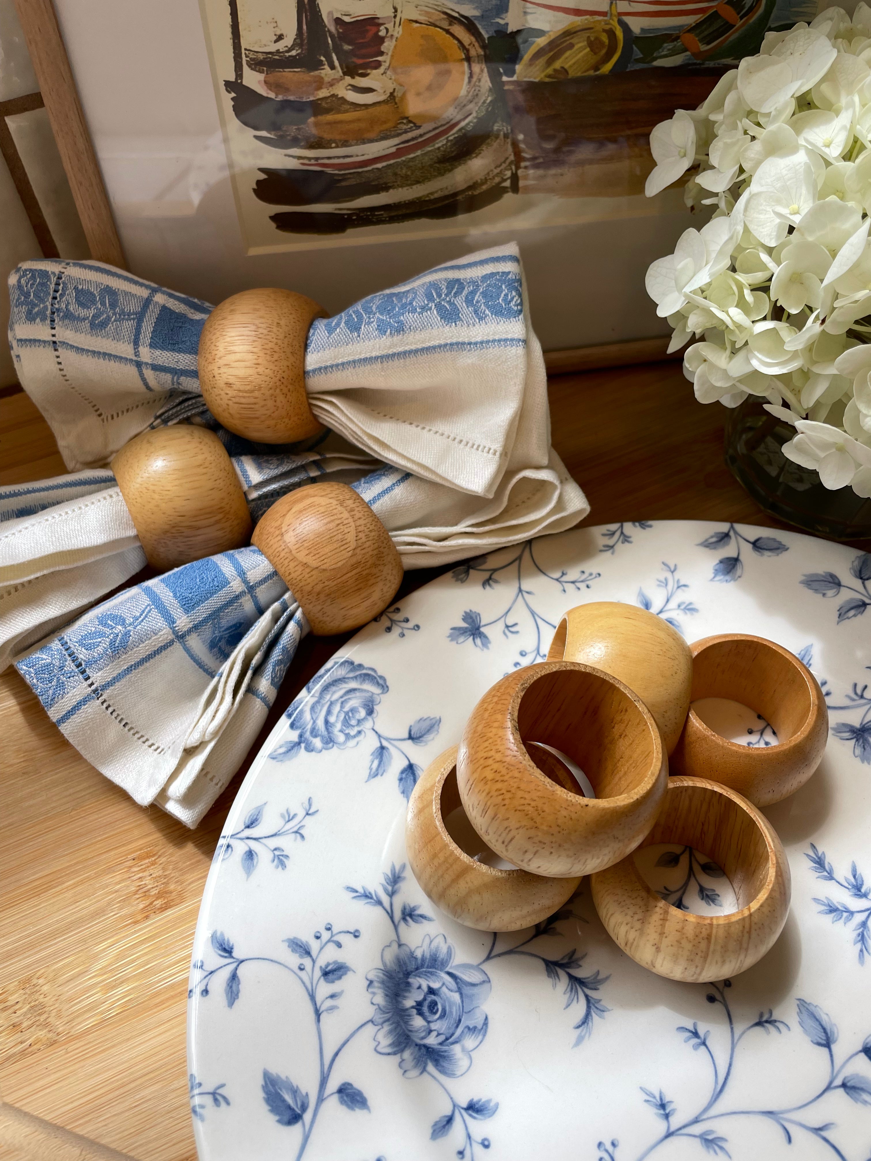 Fairfield Napkin Rings, Set of 8