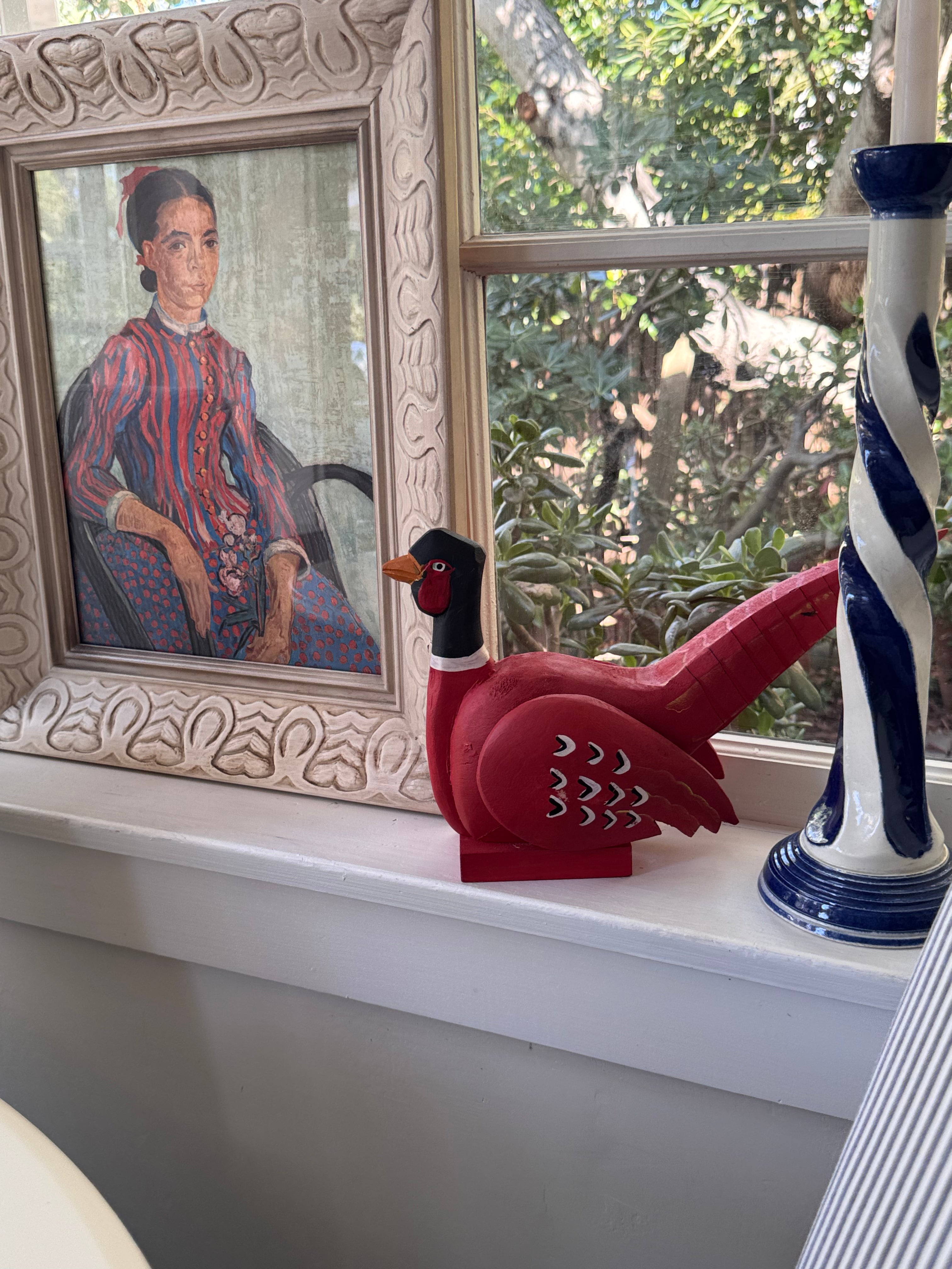 Captain Billie Decorative Wooden Pheasant
