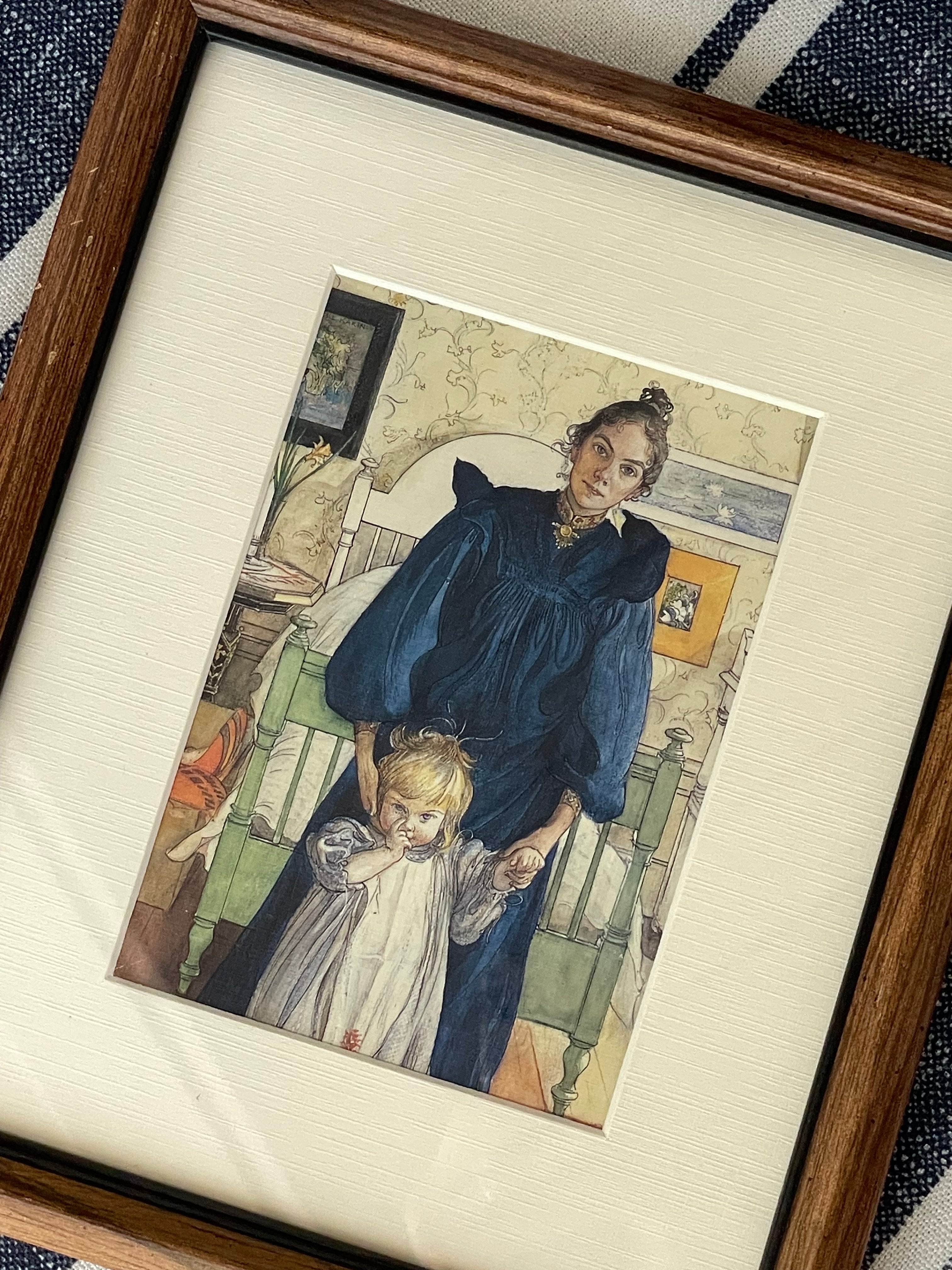 Lilla Hyttnäs Swedish Framed Art