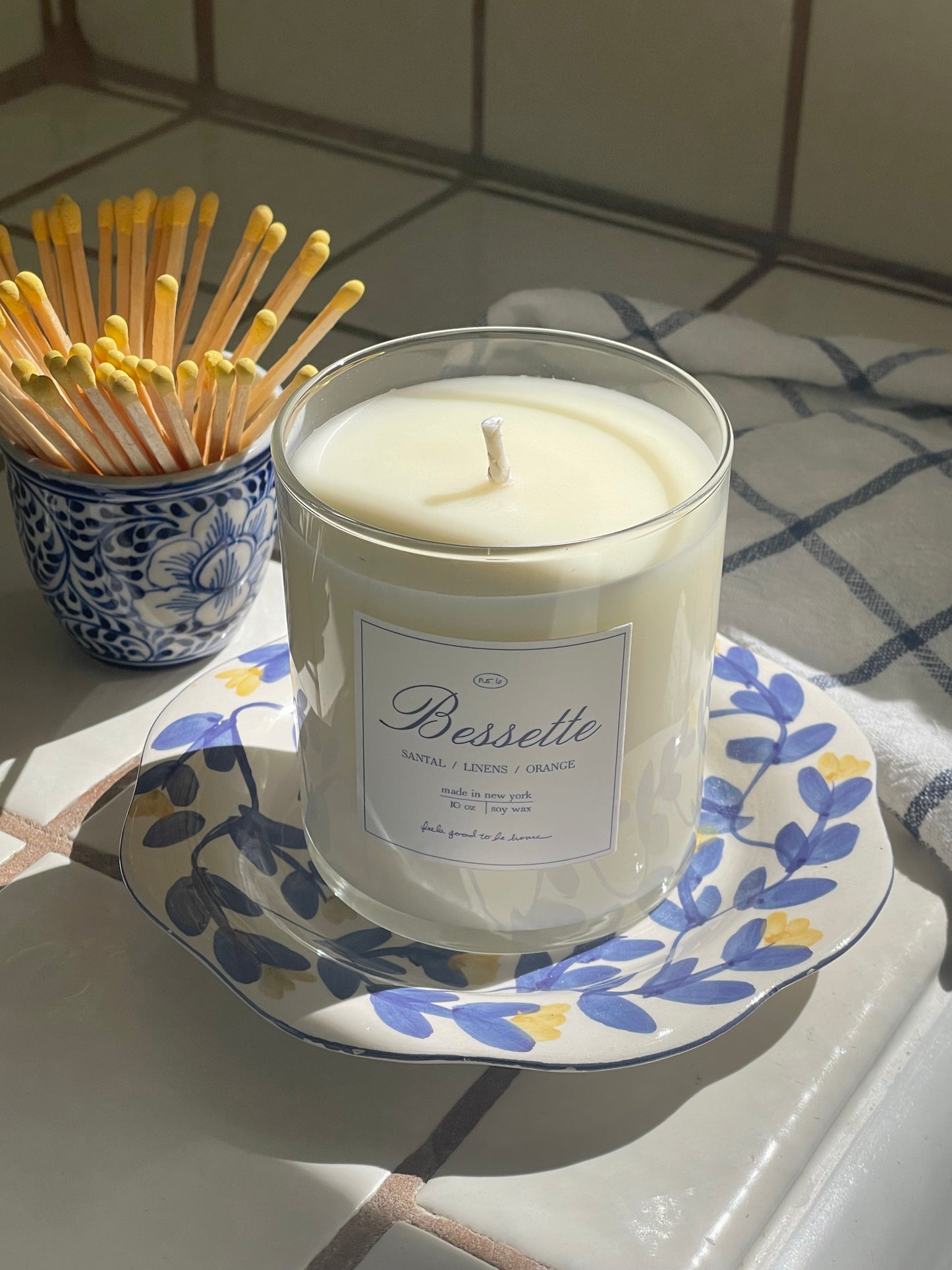 Buttercup Candle Plate
