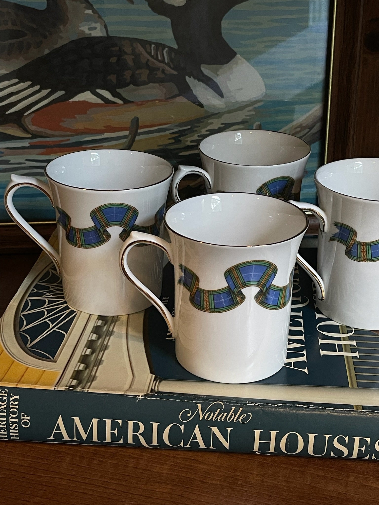 Belcrest Mugs, Set of 4