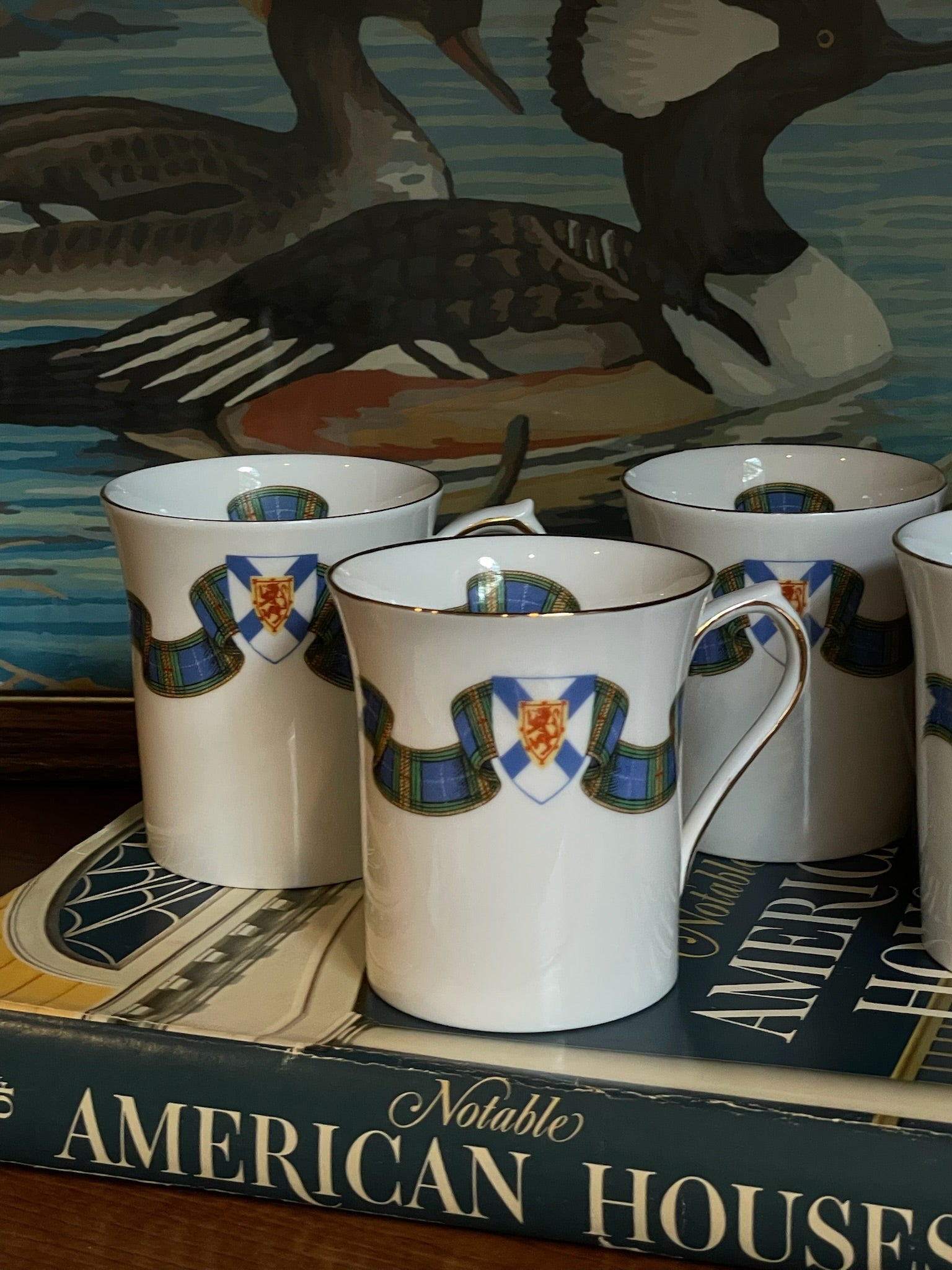 Belcrest Mugs, Set of 4