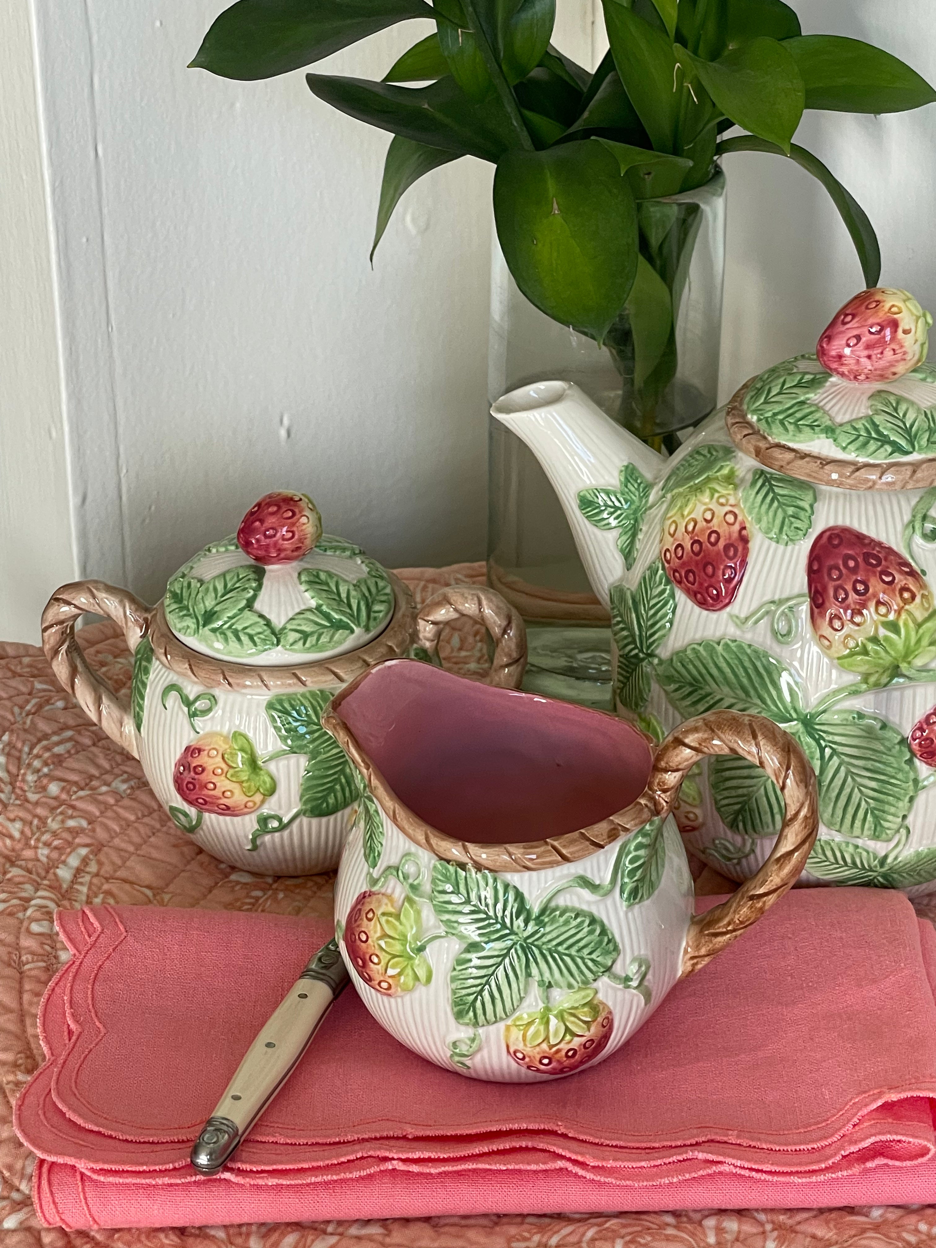 Dixie Teapot, Cream & Sugar