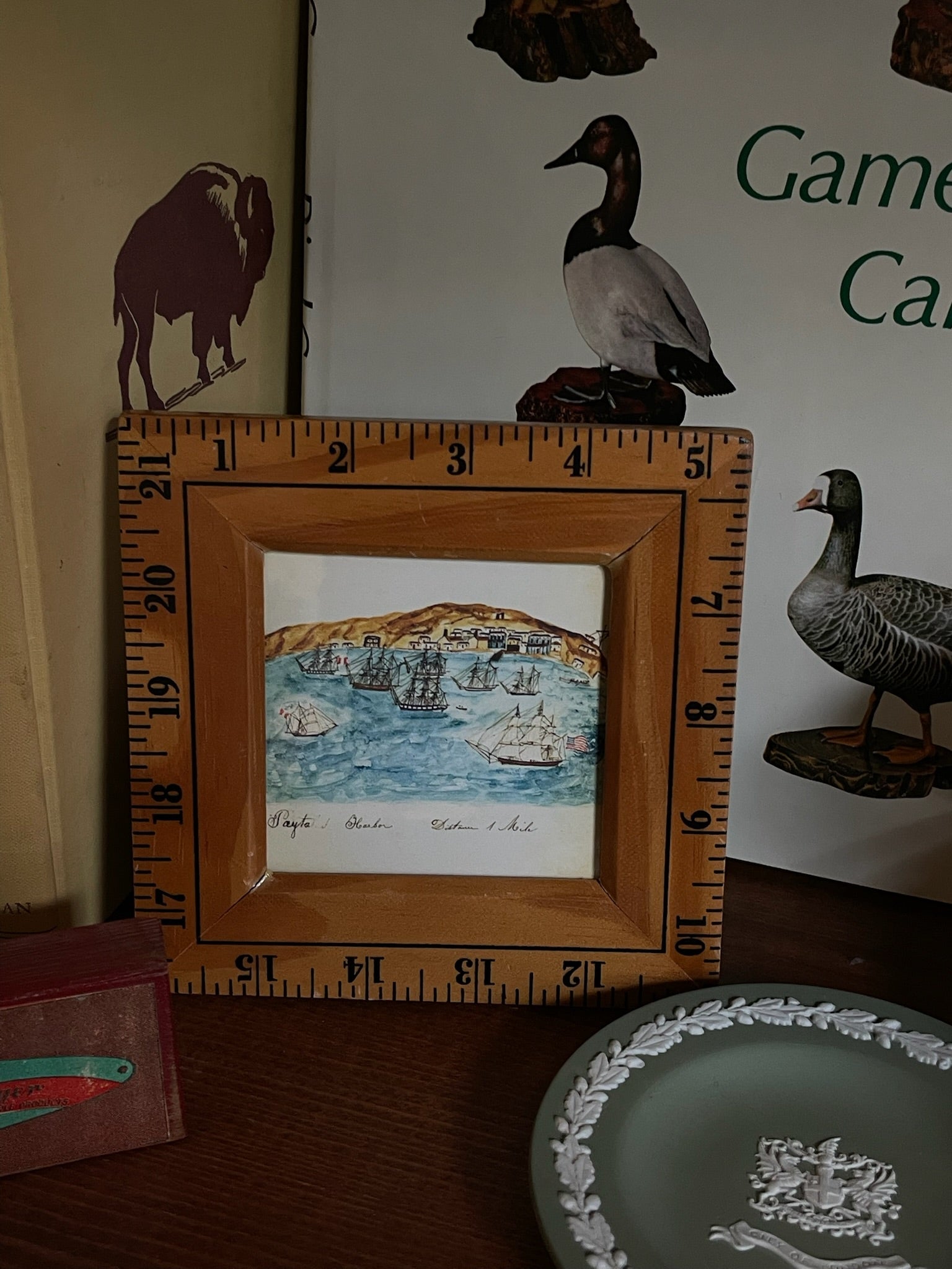 Seabrook Harbour Framed Art