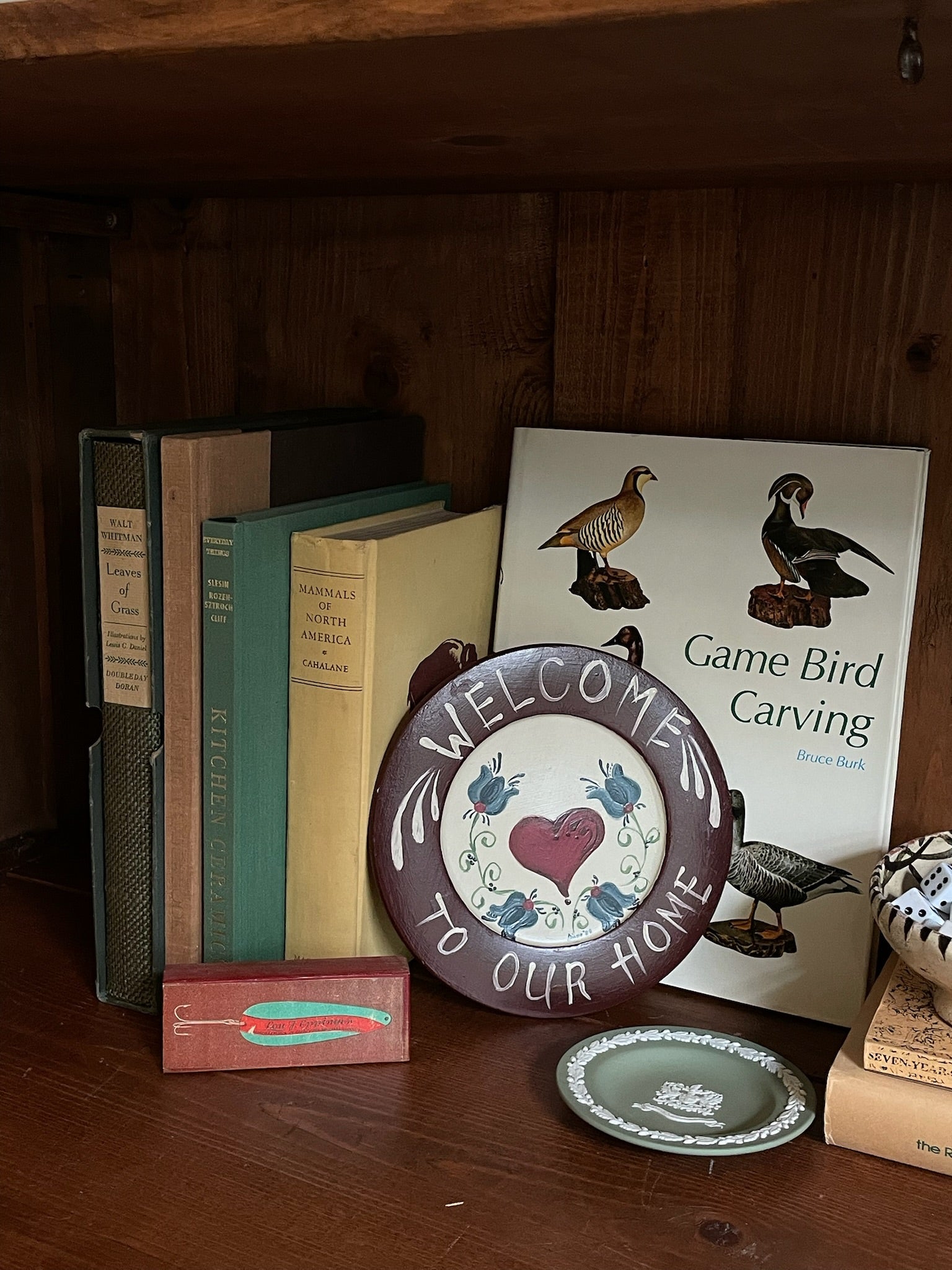 Wooden Hand-Painted Welcome Sign