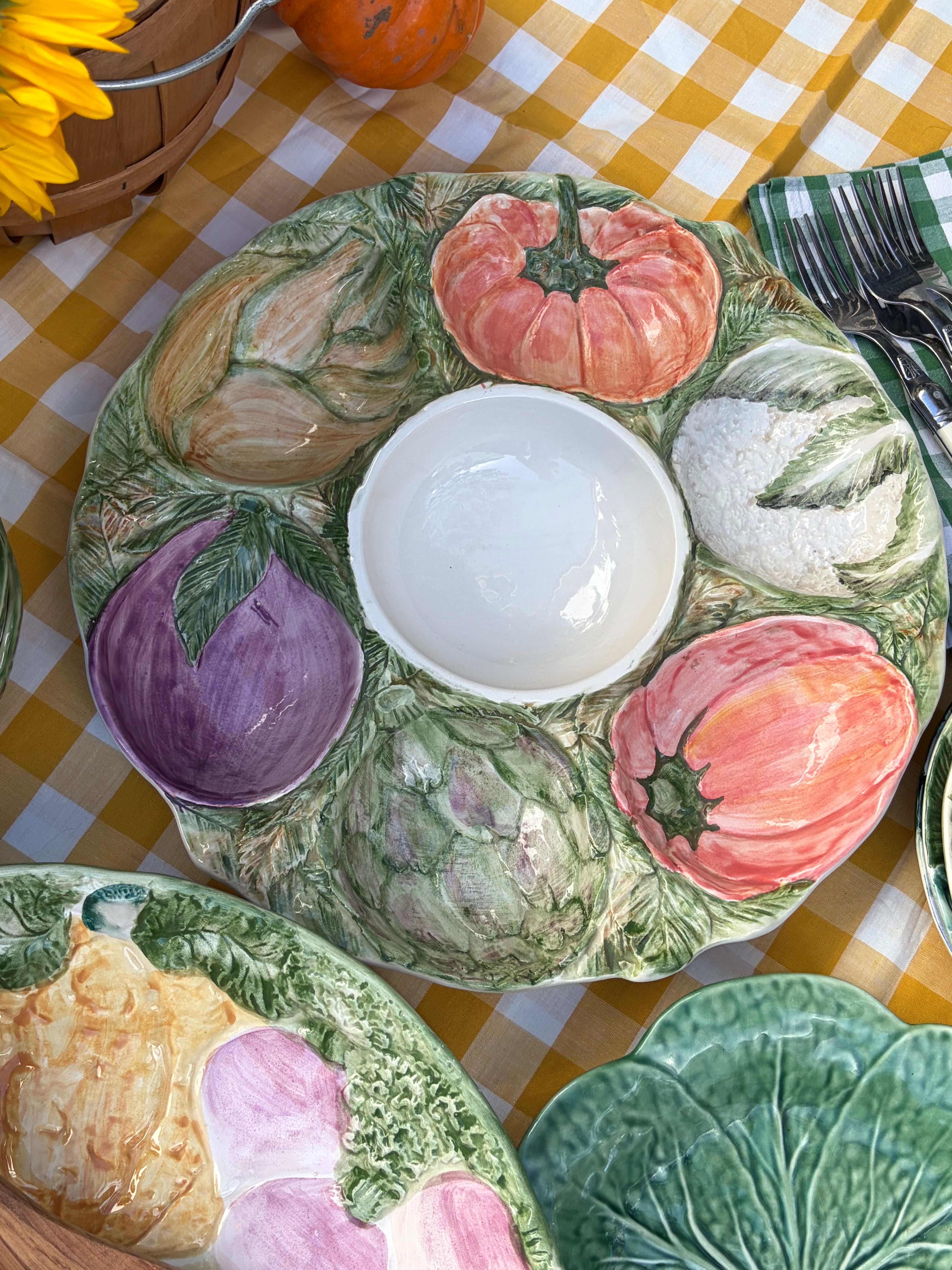 Crudité Serving Platters, Set of 2