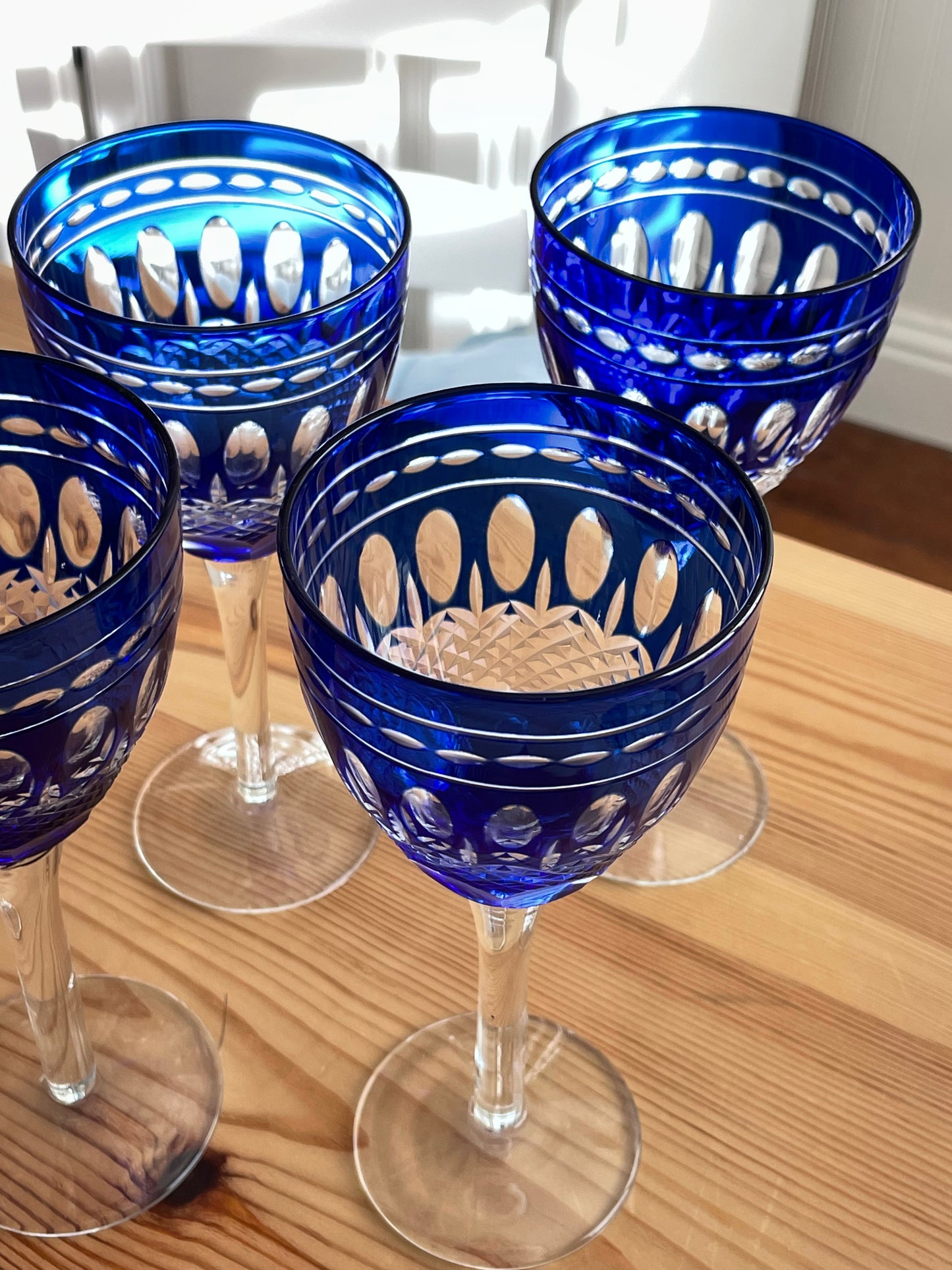 Starry Night Wine Glasses