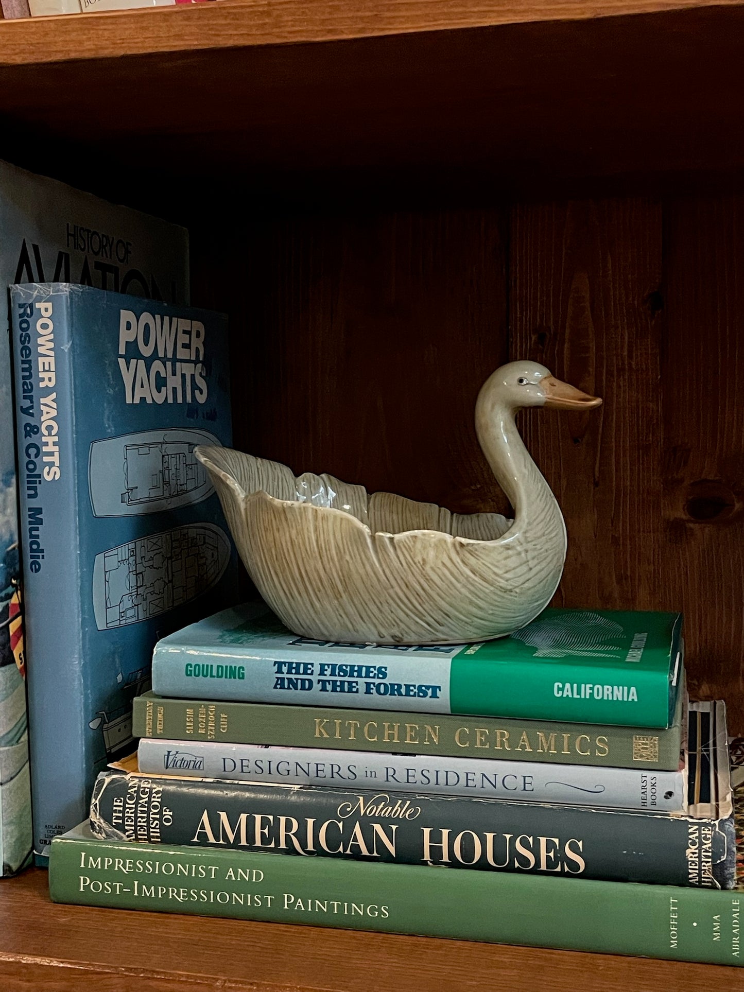 Colette Ceramic Goose Trinket Bowl