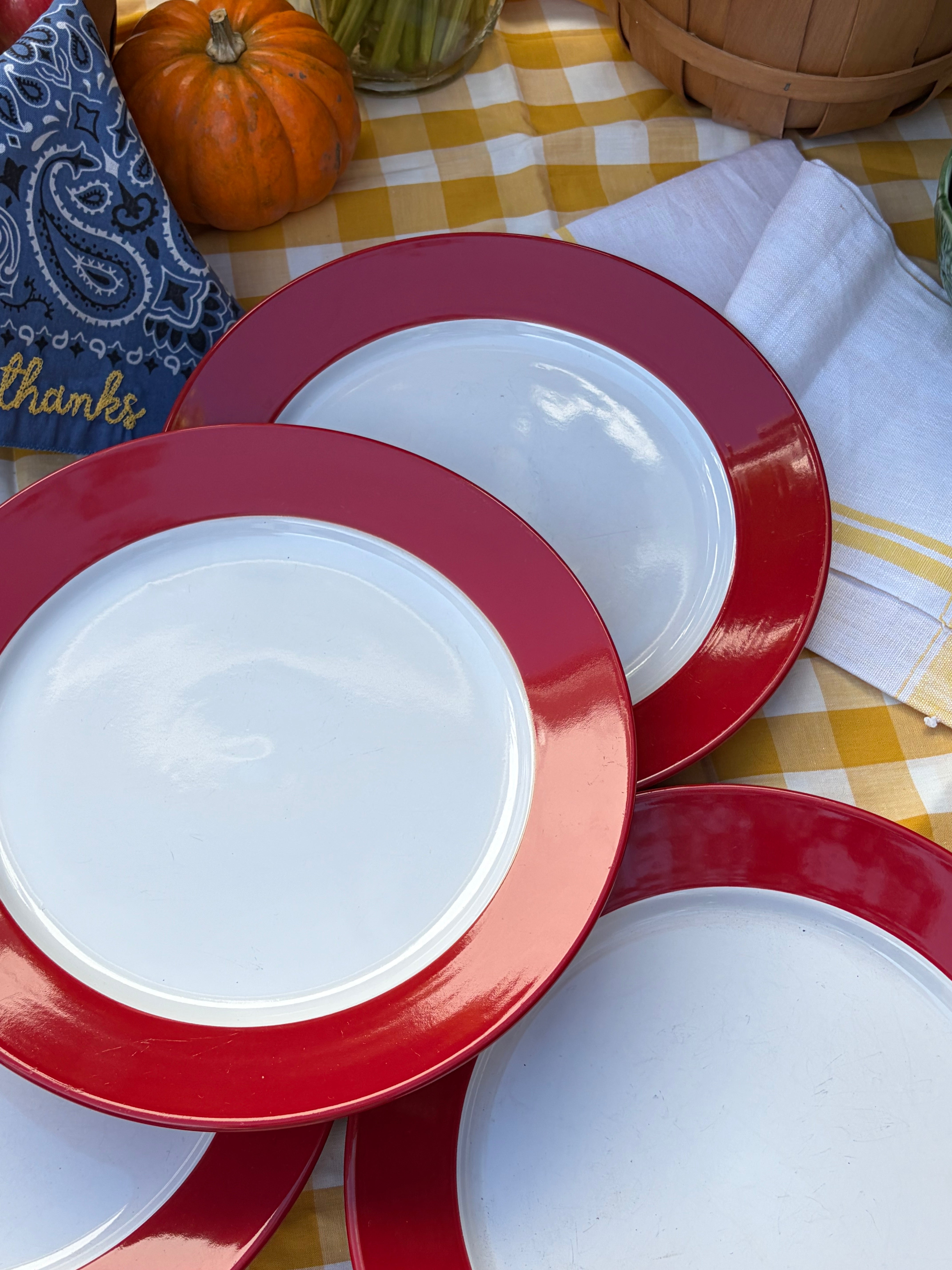 York Harbor Dinner Plates, Set of 4