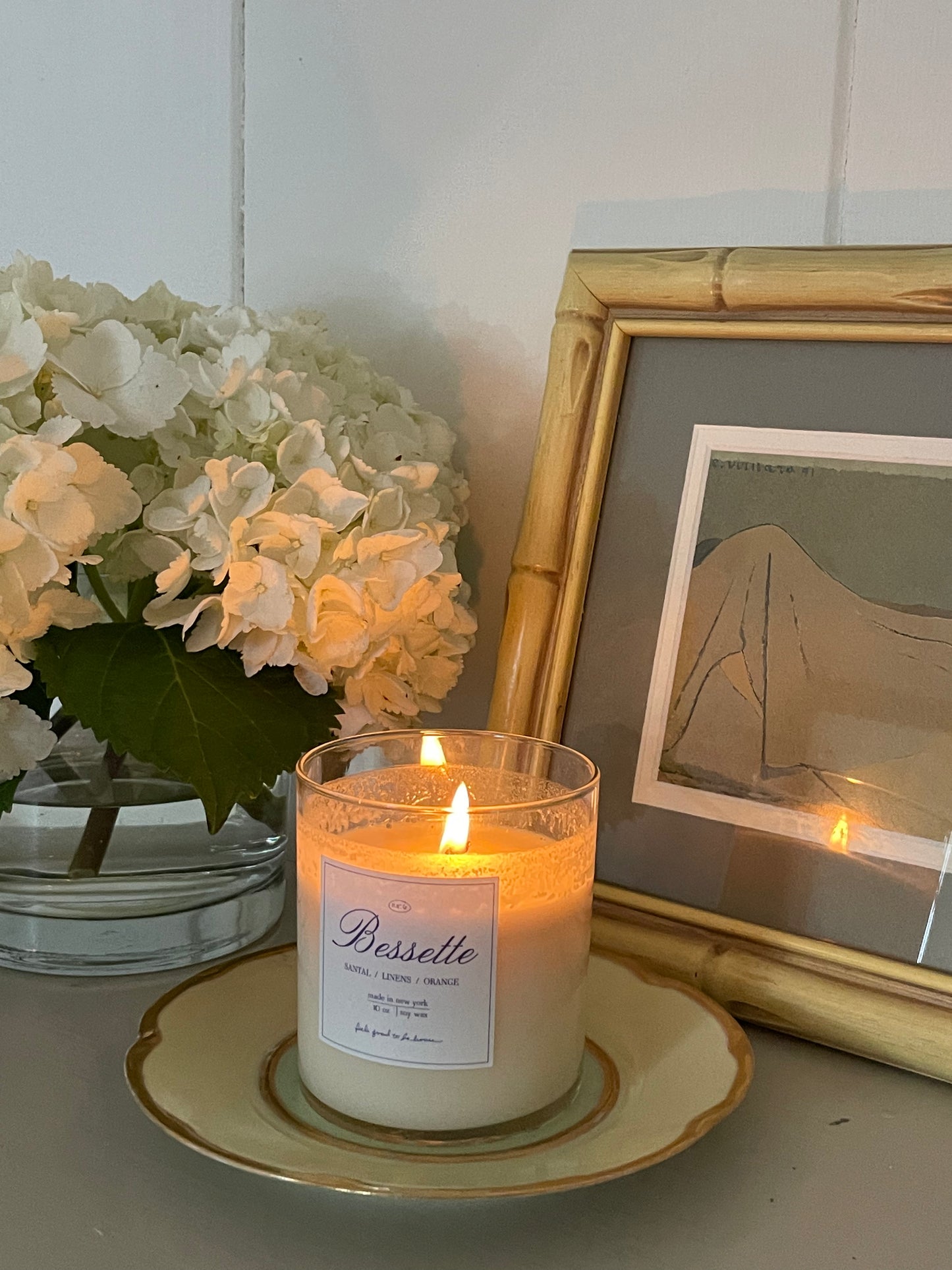 Helena Candle Plate
