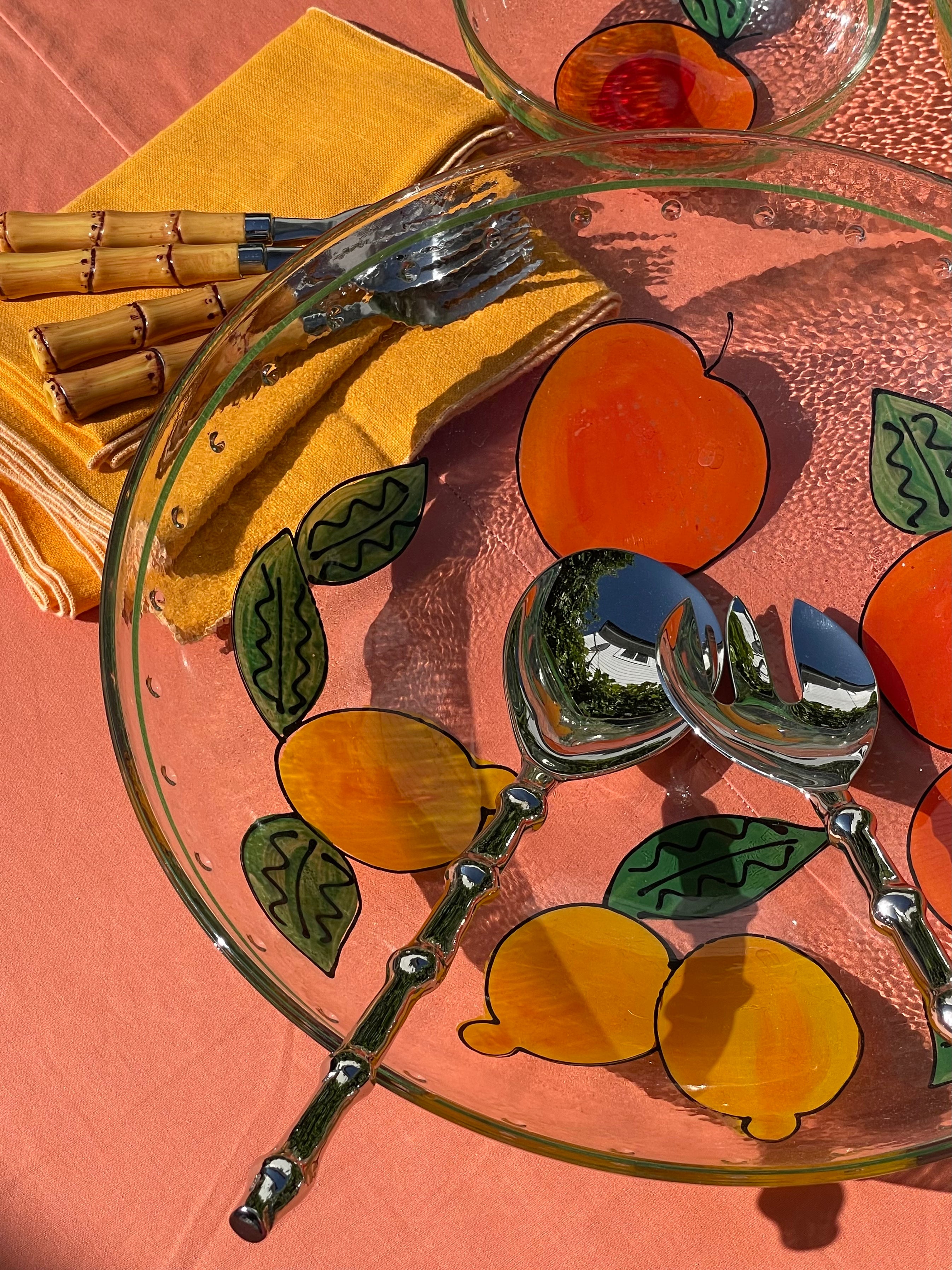 Citrus & Stonefruit 4-Piece Serving Sette