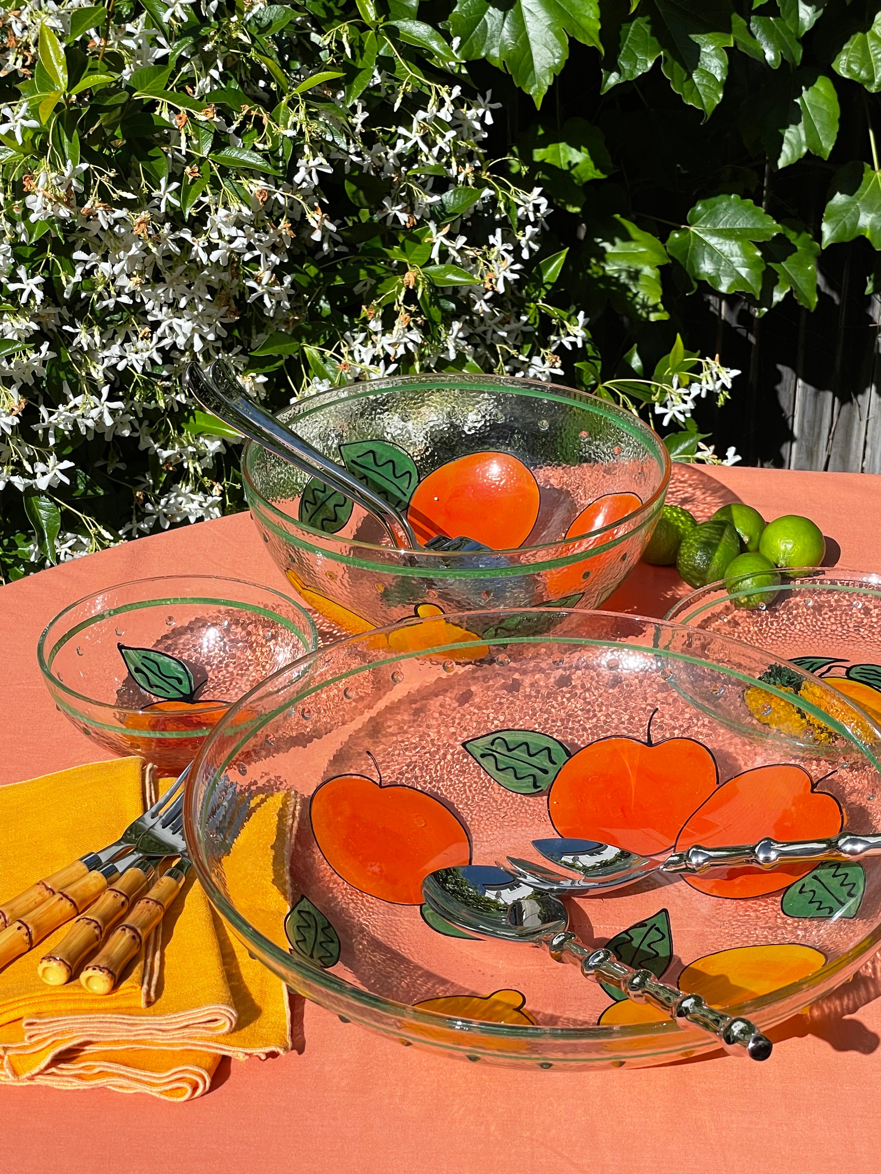 Citrus & Stonefruit 4-Piece Serving Sette