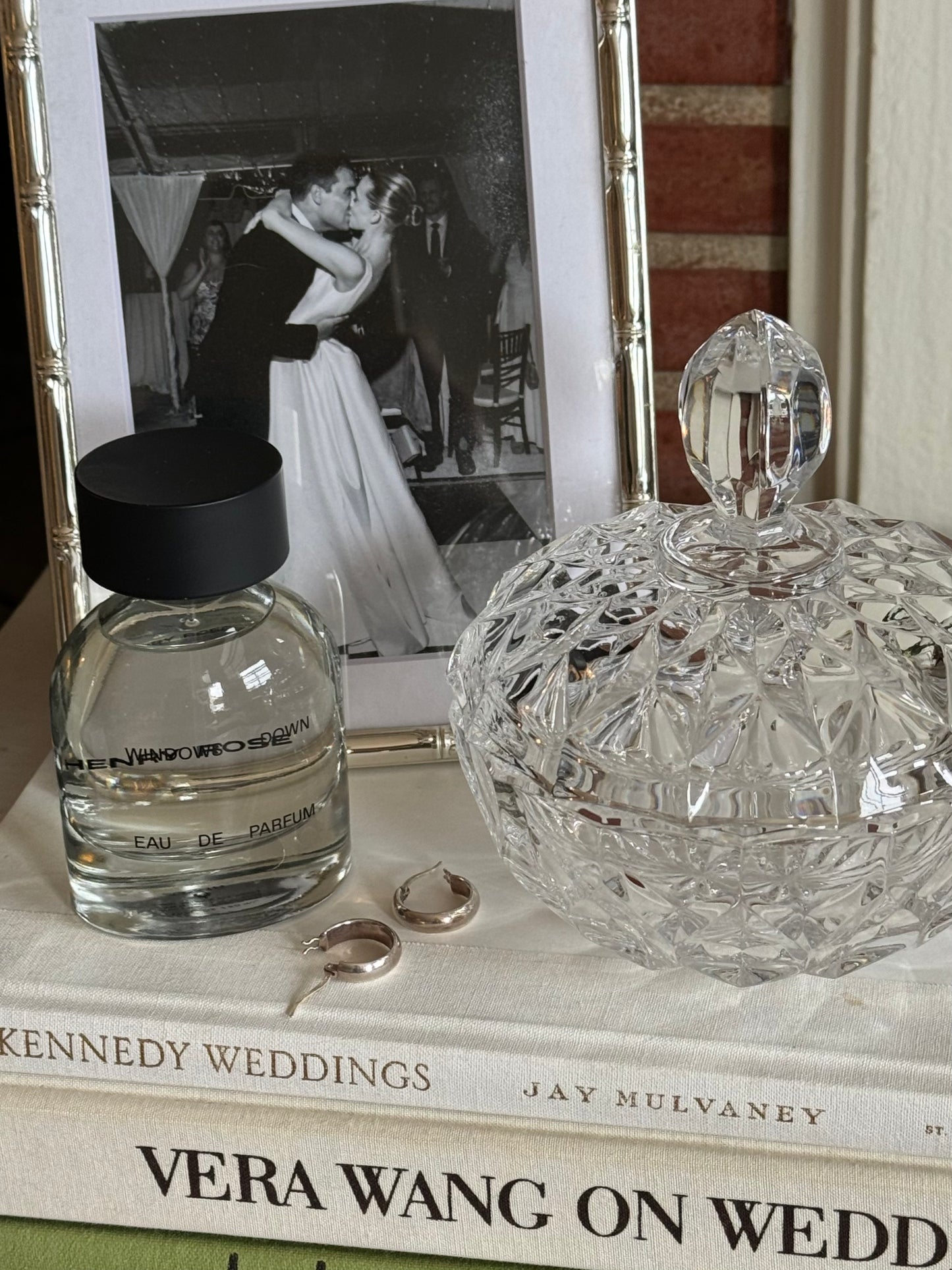 Pembroke Cut Crystal Trinket Box