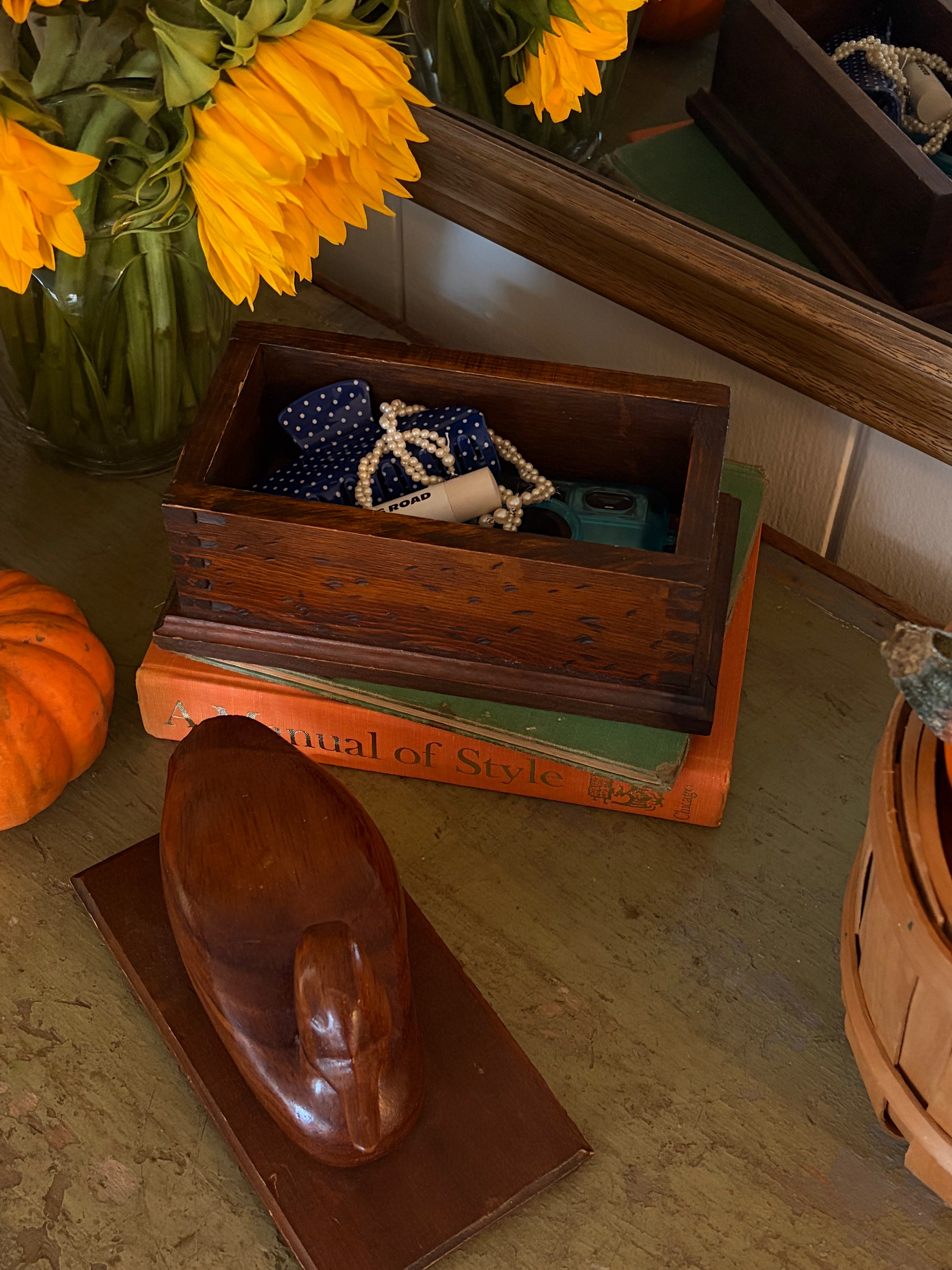 Nauset Duck Pond Wooden Memory Box