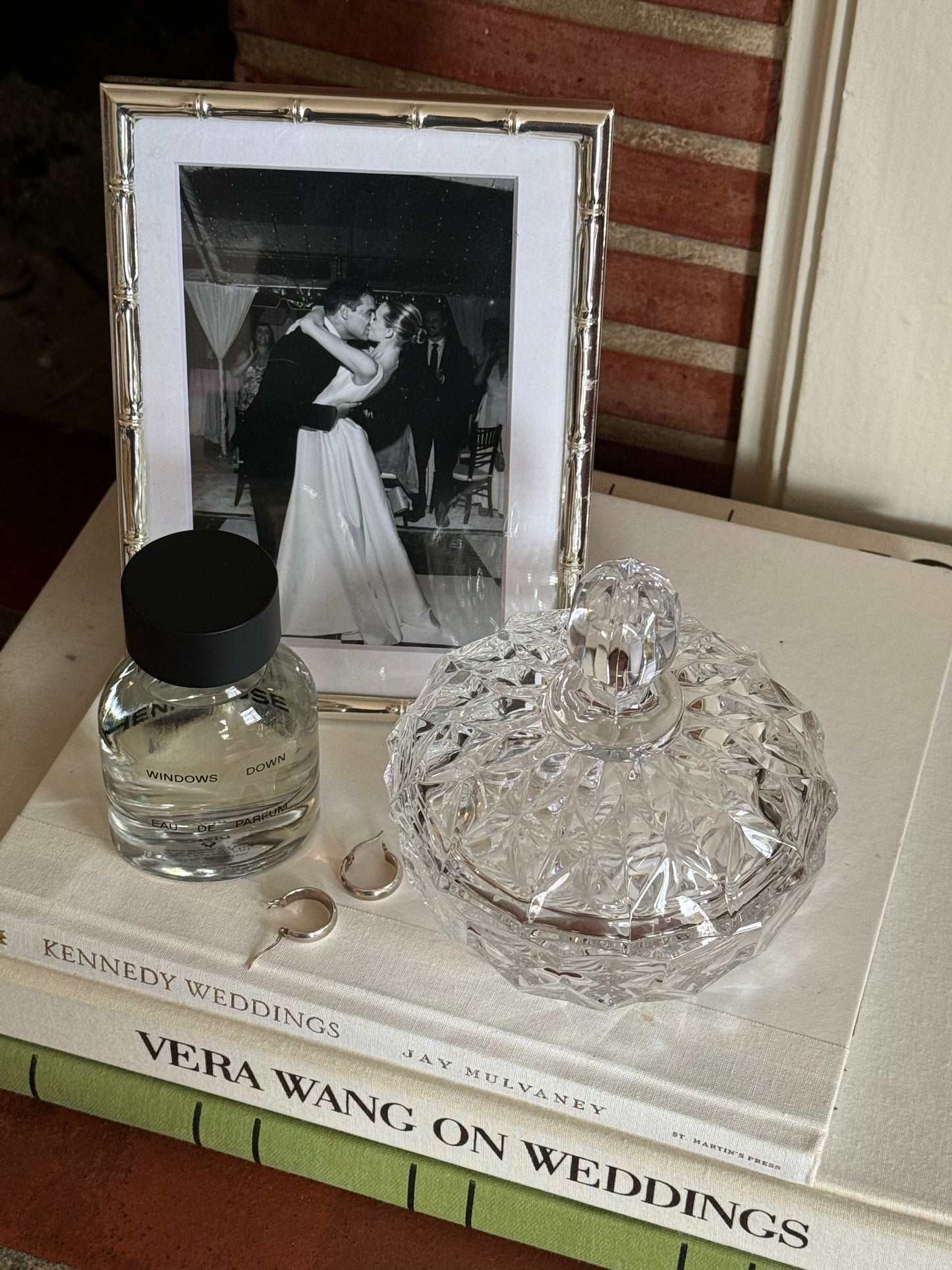 Pembroke Cut Crystal Trinket Box