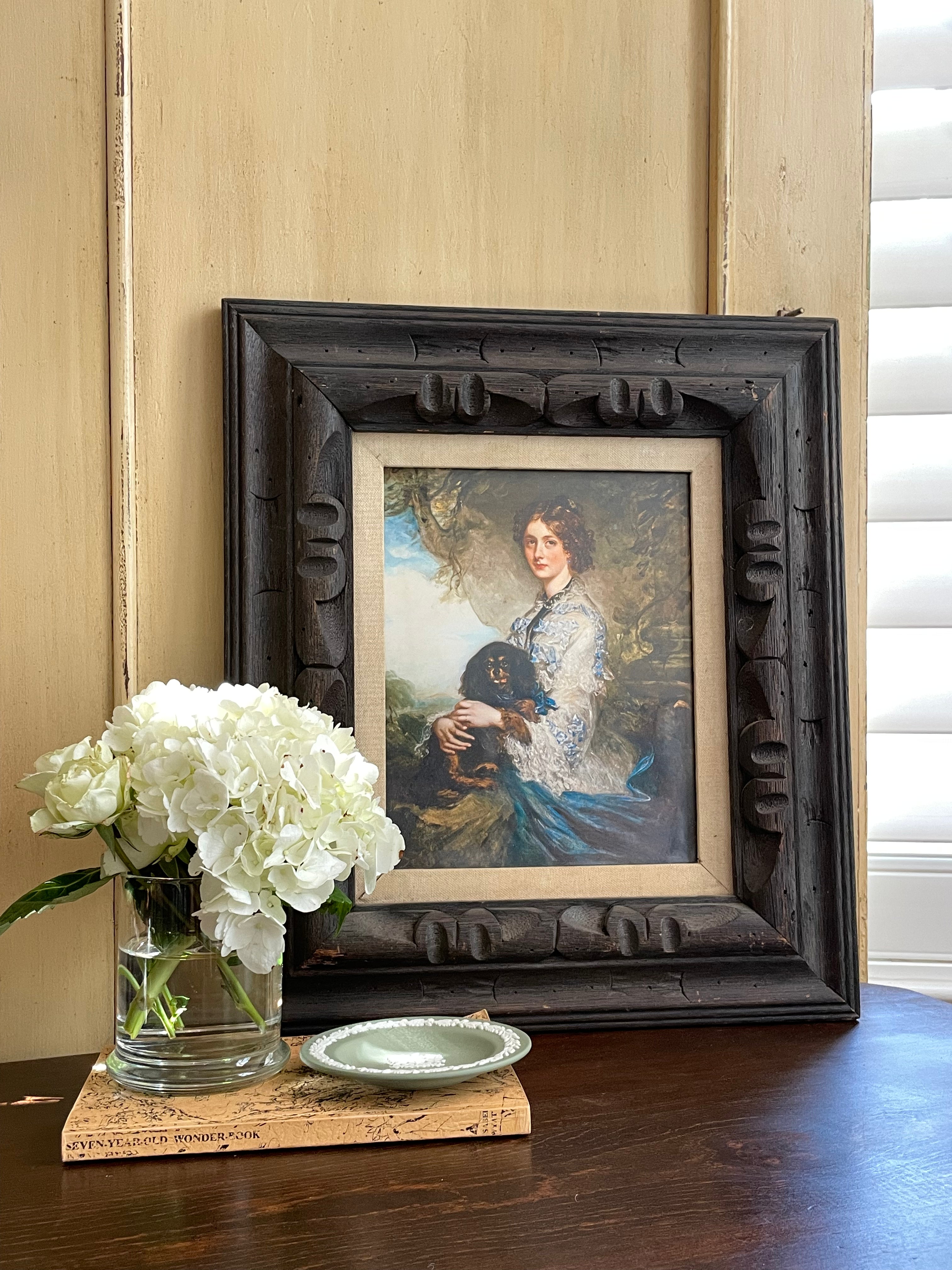 Girl's Best Friend Framed Art