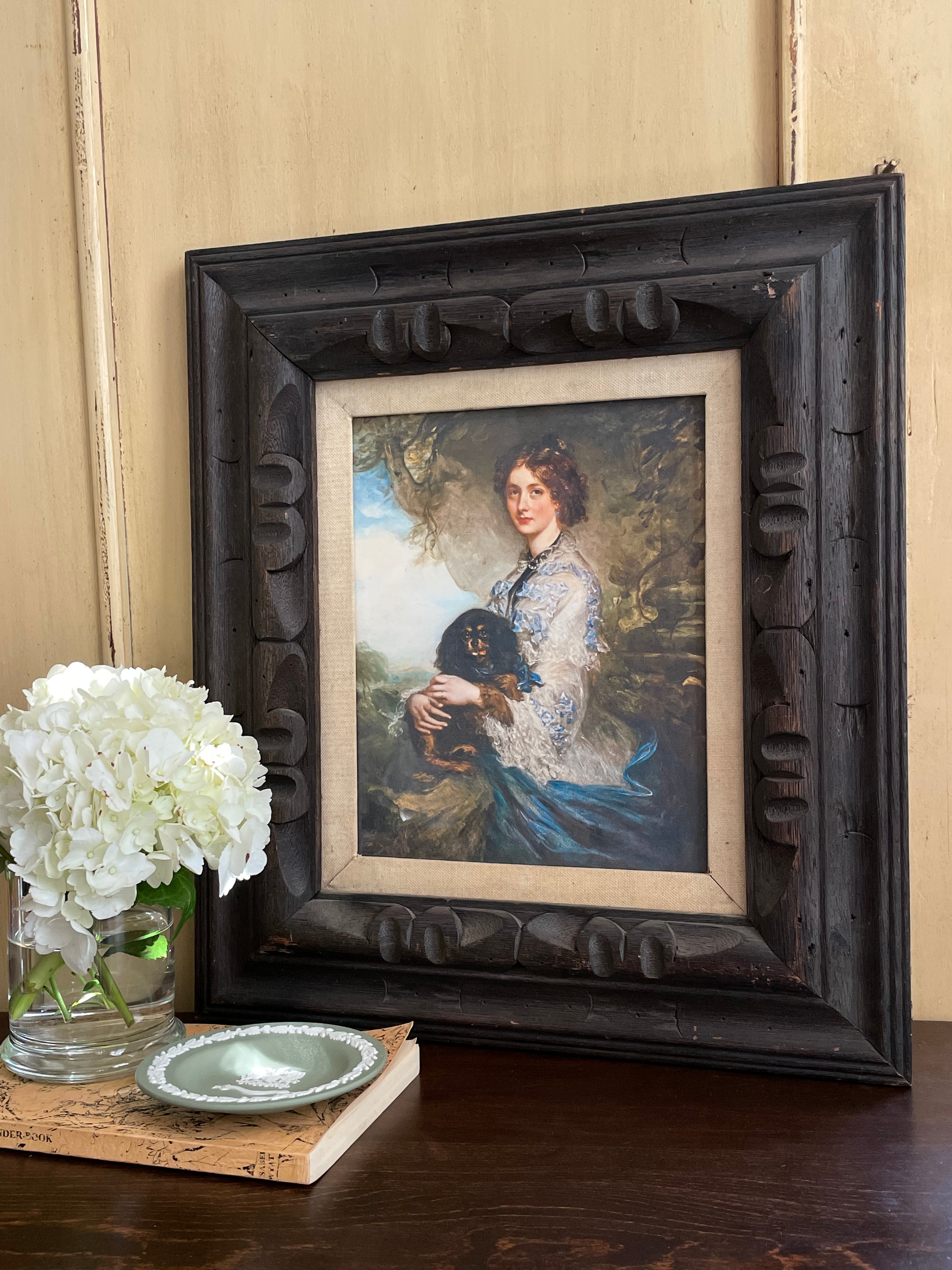 Girl's Best Friend Framed Art
