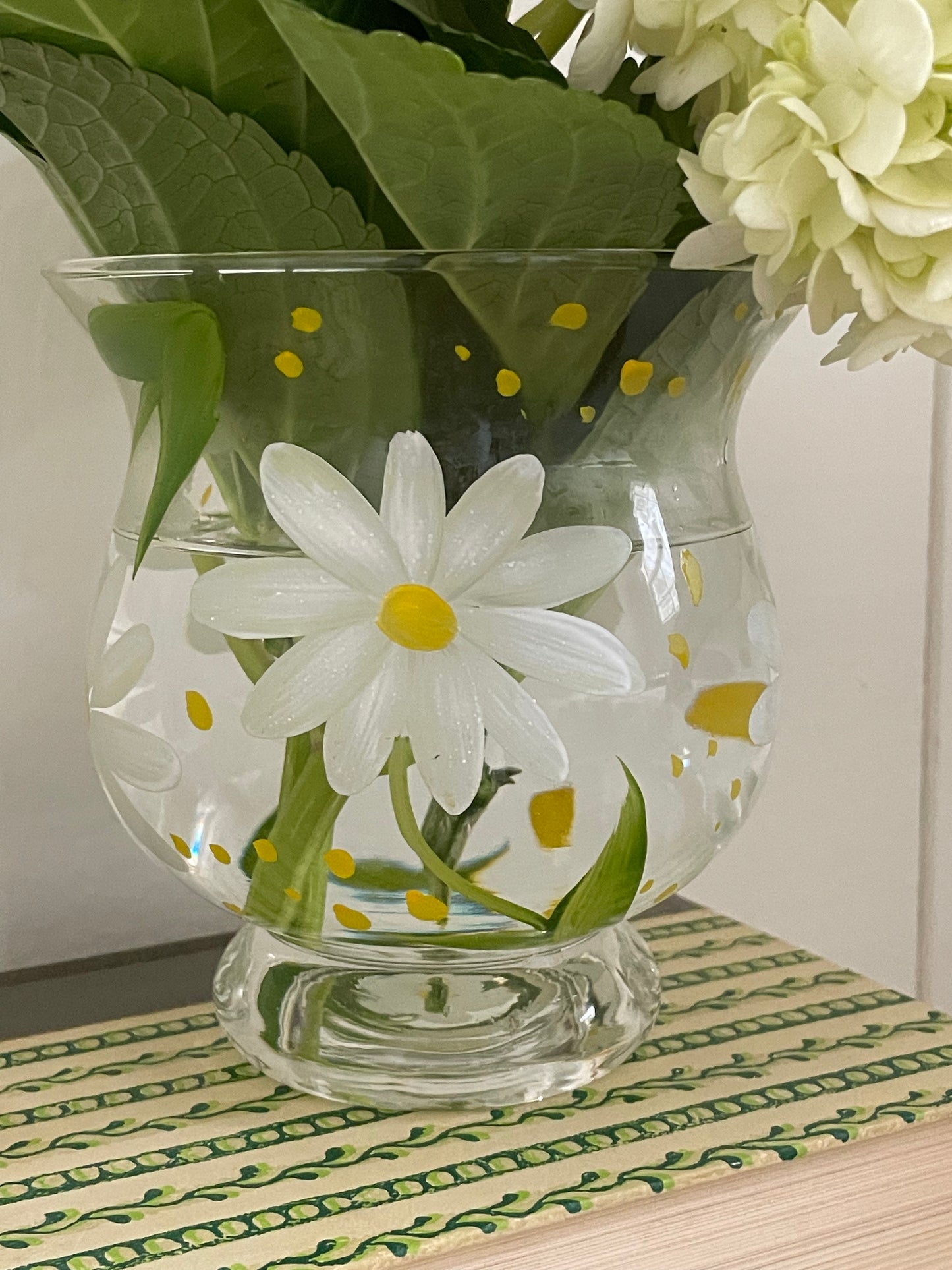 White Cosmo Flower Vase