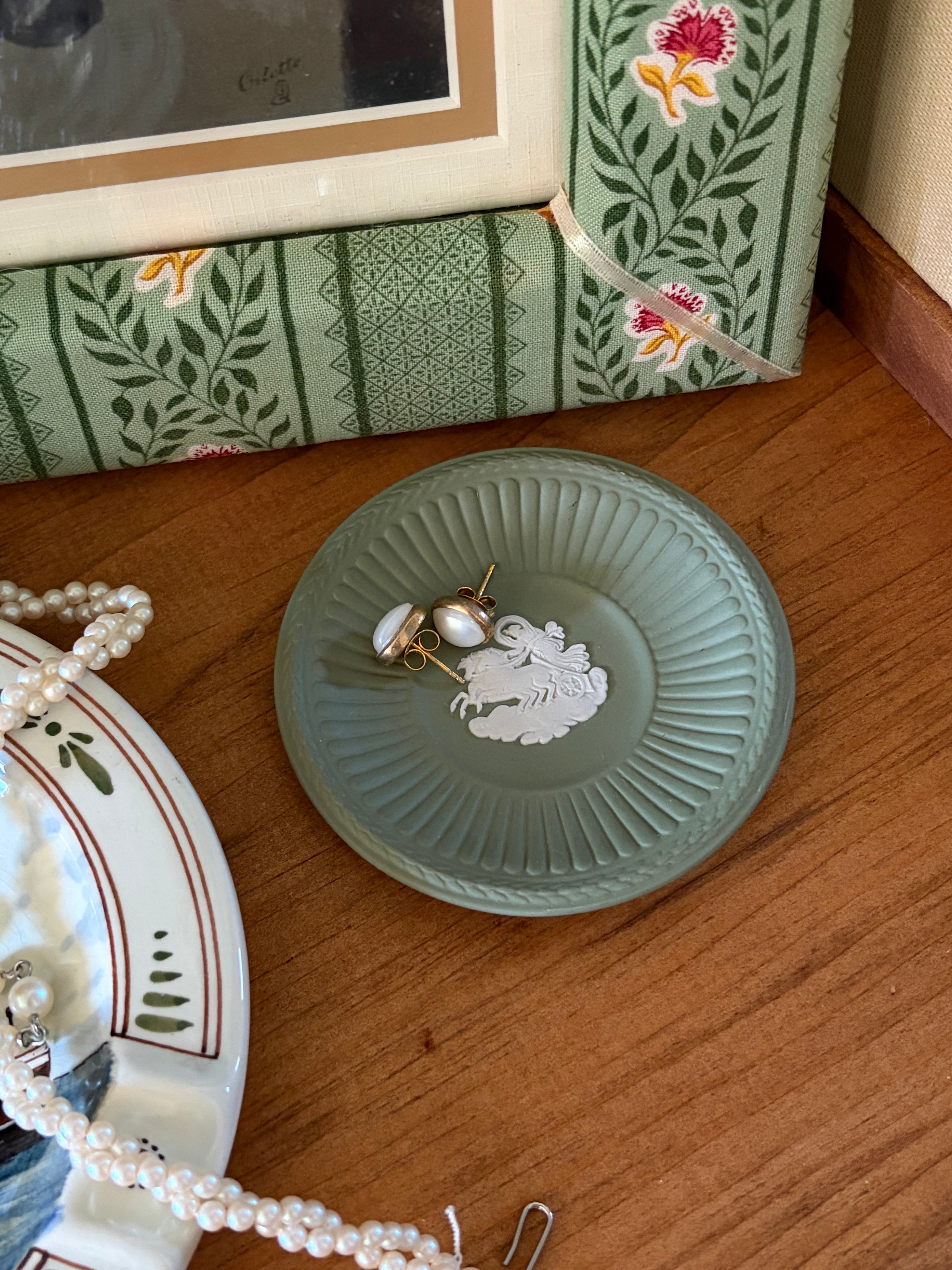 Cecily Wedgwood Jasperware Ring Dish