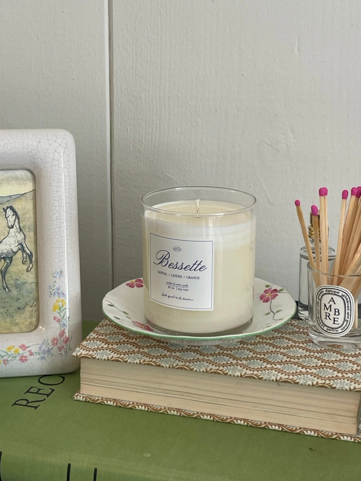 Southern Drawl Candle Plate