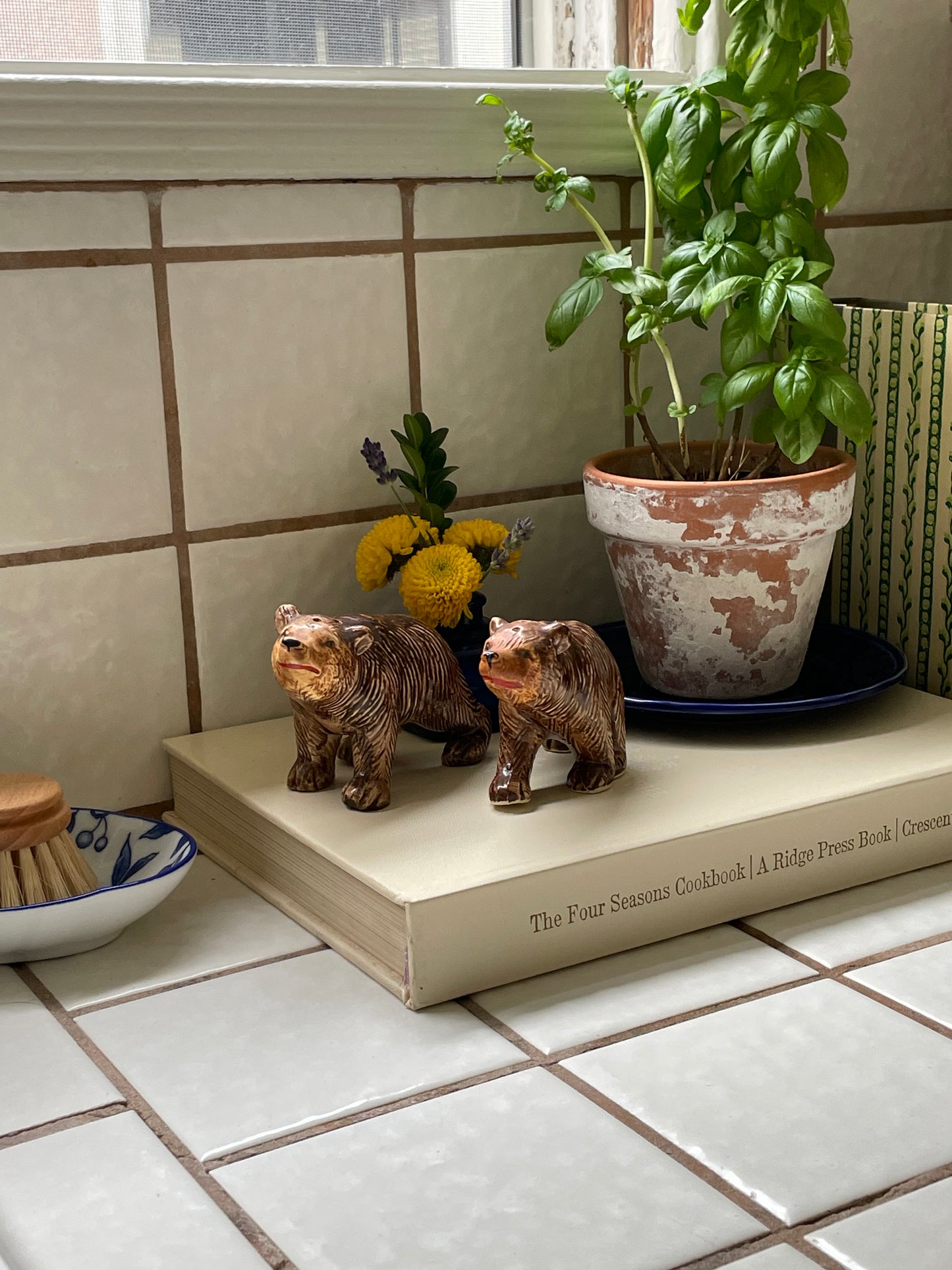 Brown Bear Salt & Pepper Shakers