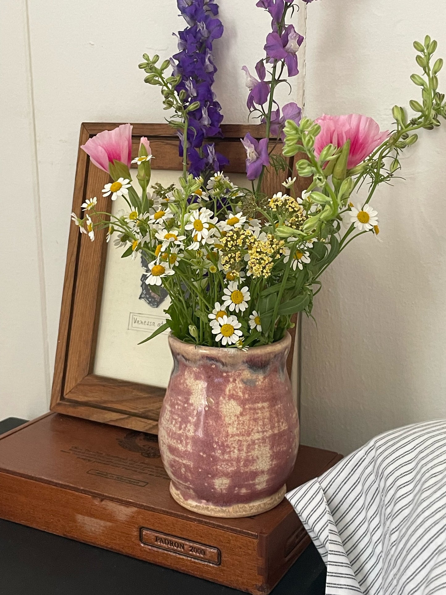 Mauve Art Pottery Vase