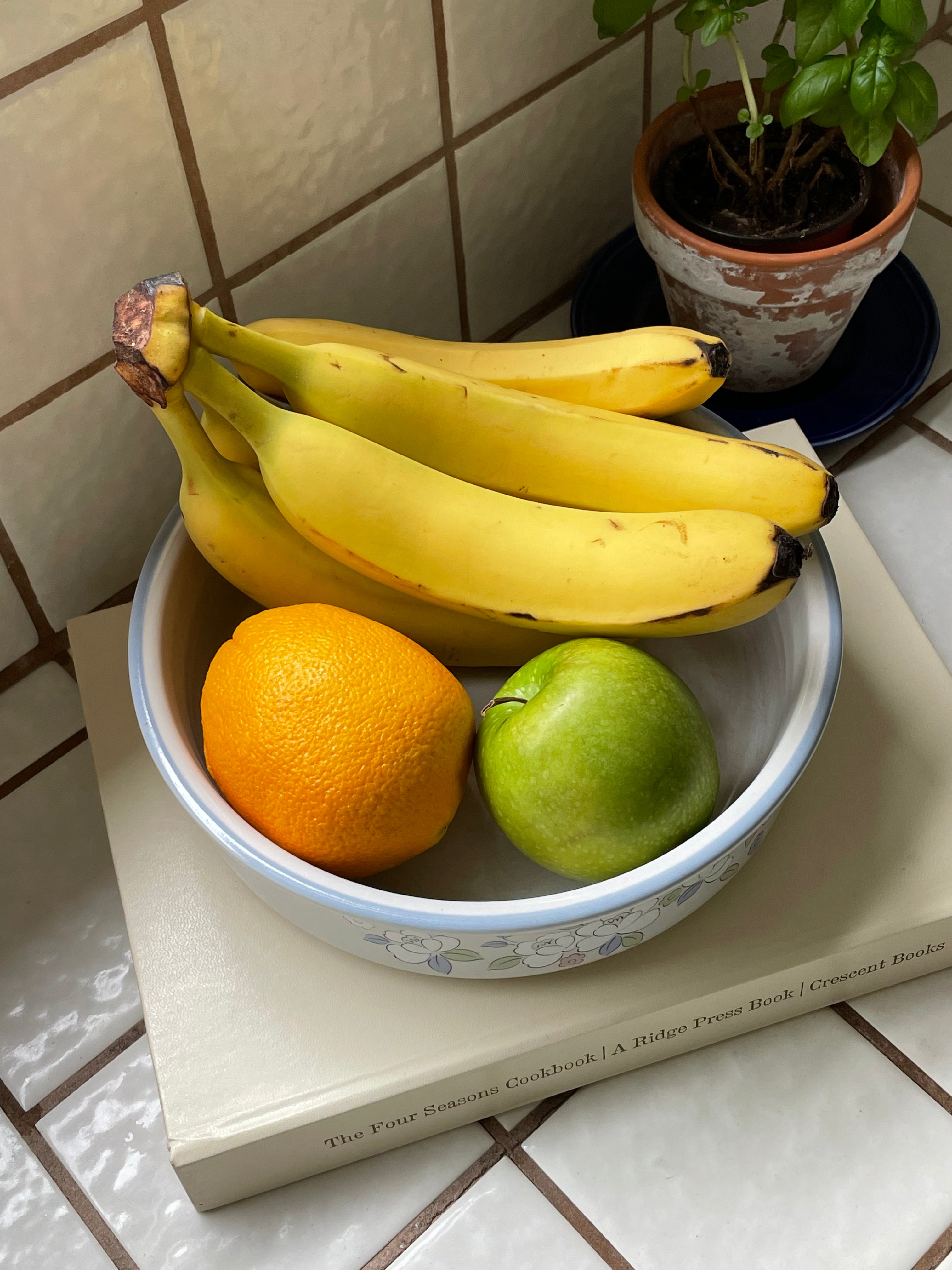 Fleur de Lune Fruit Bowl