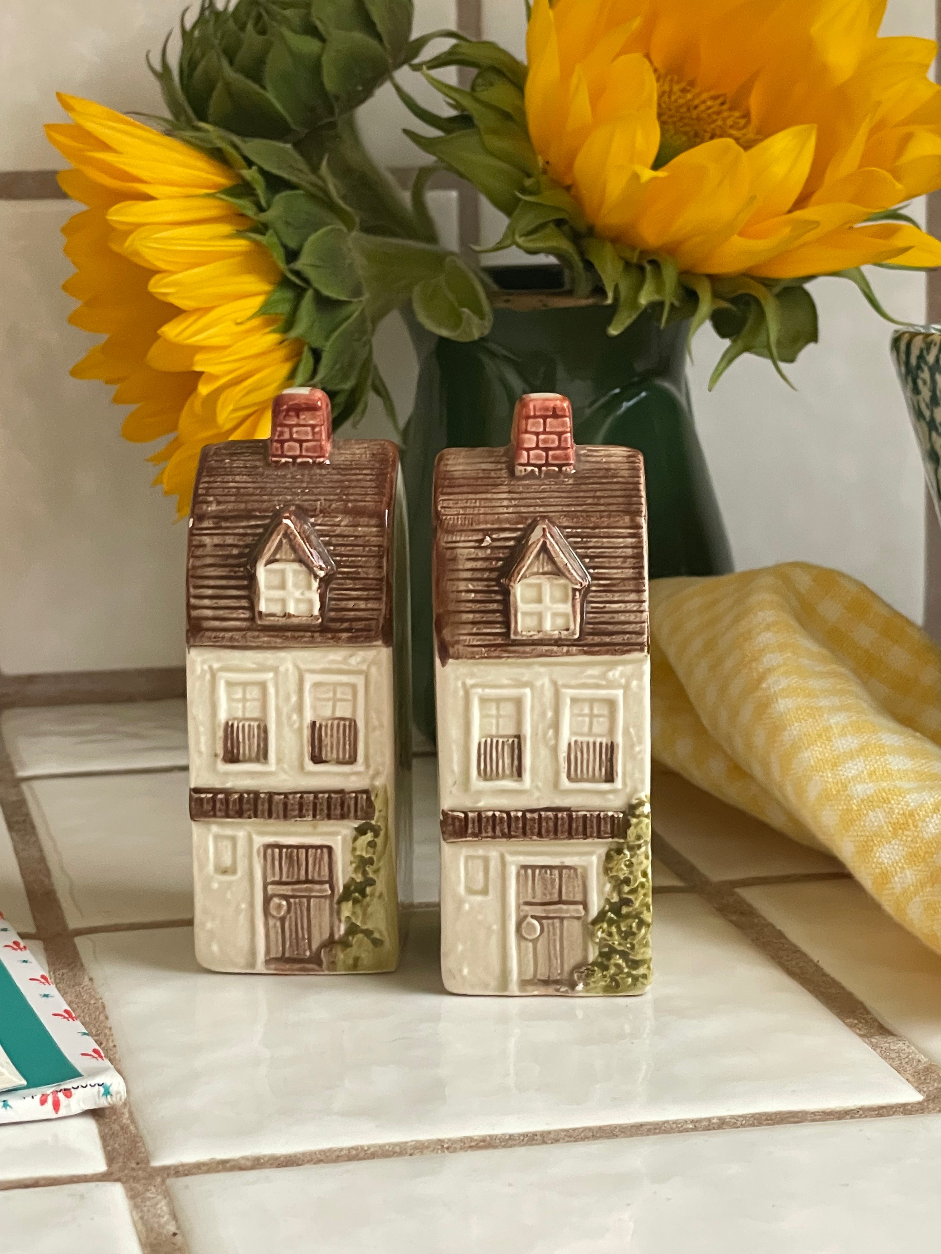 Country House Salt & Pepper Shakers