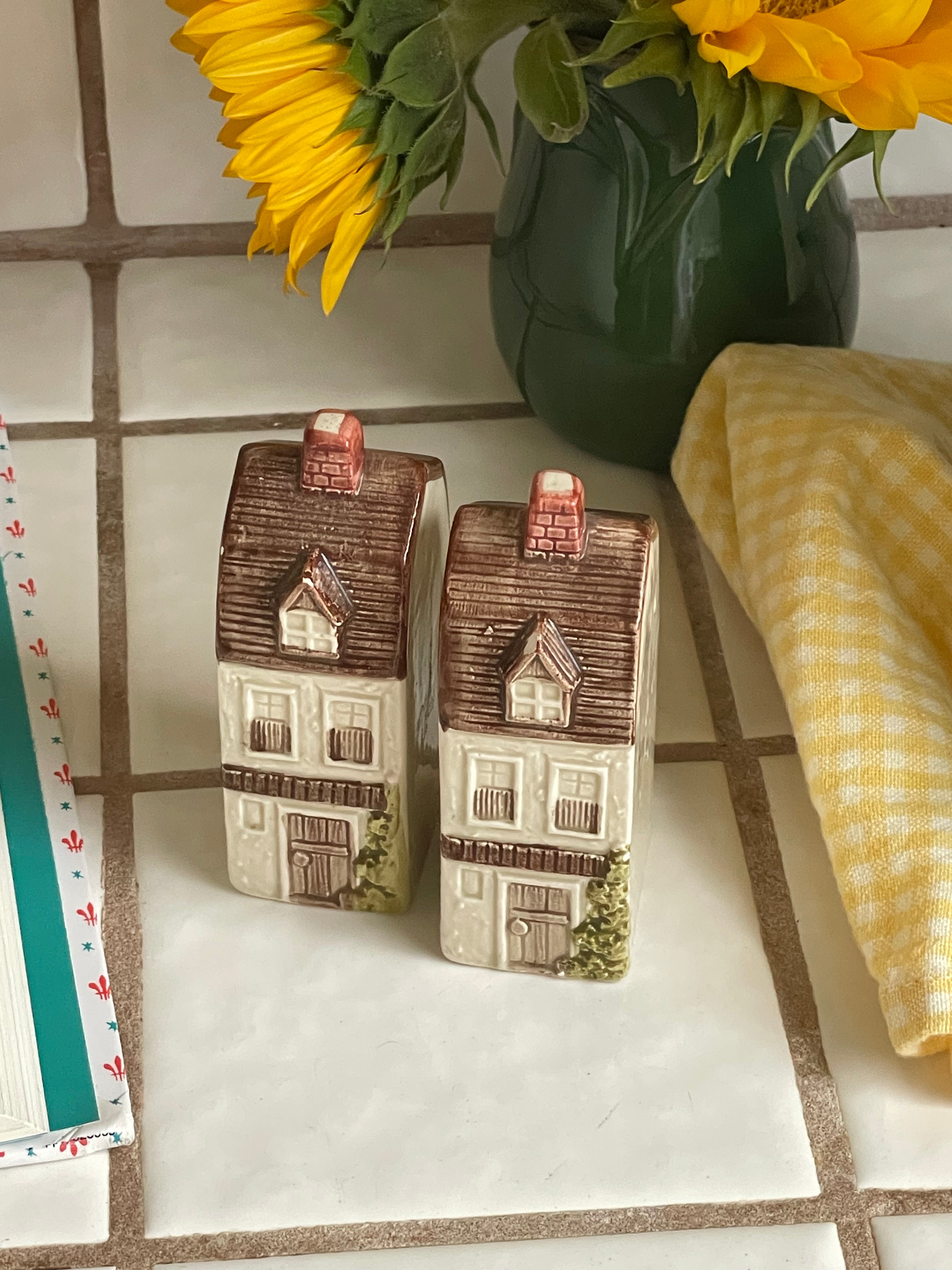 Country House Salt & Pepper Shakers