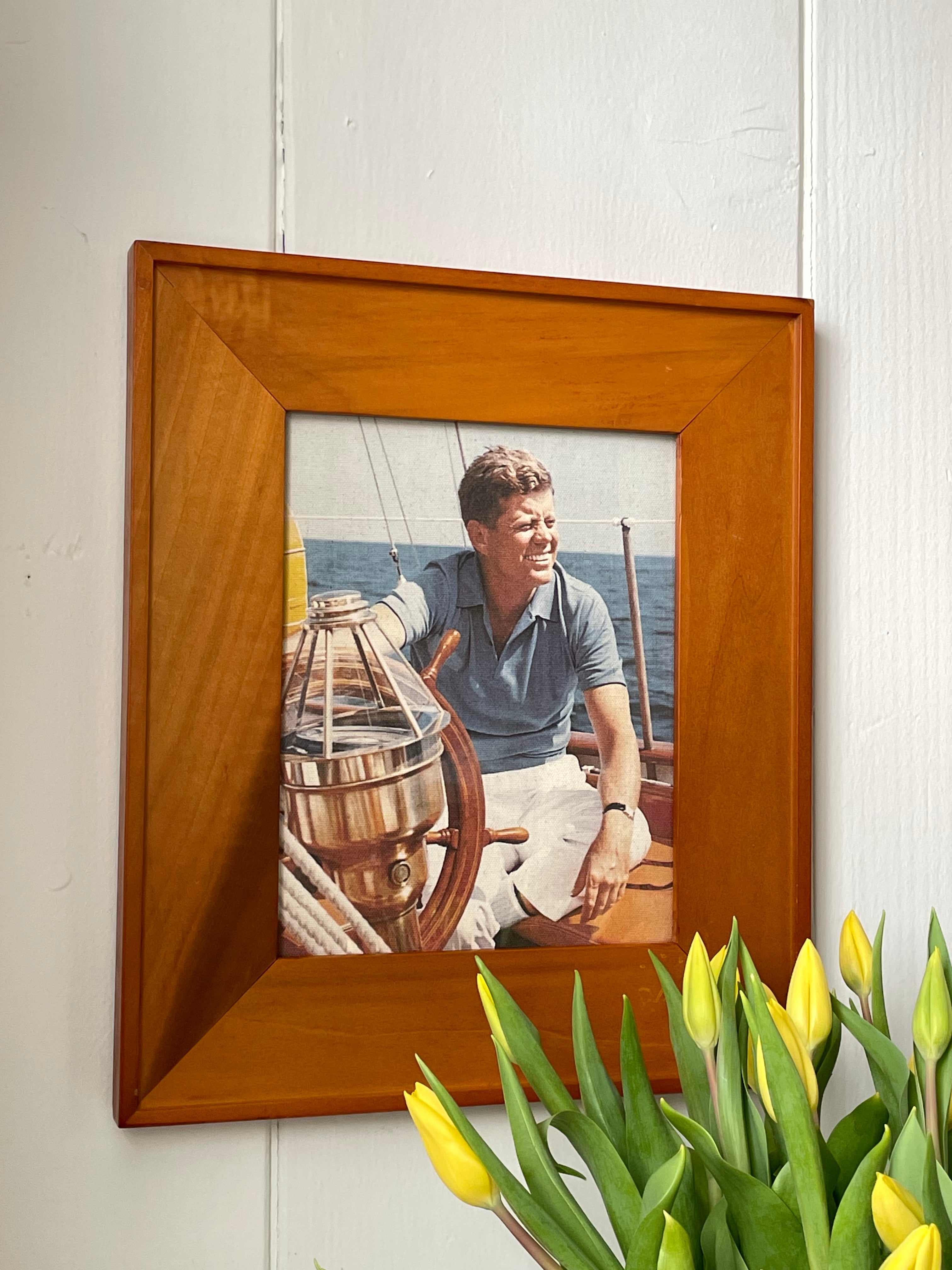 Kennedy on the Manitou, 1962 Framed Art