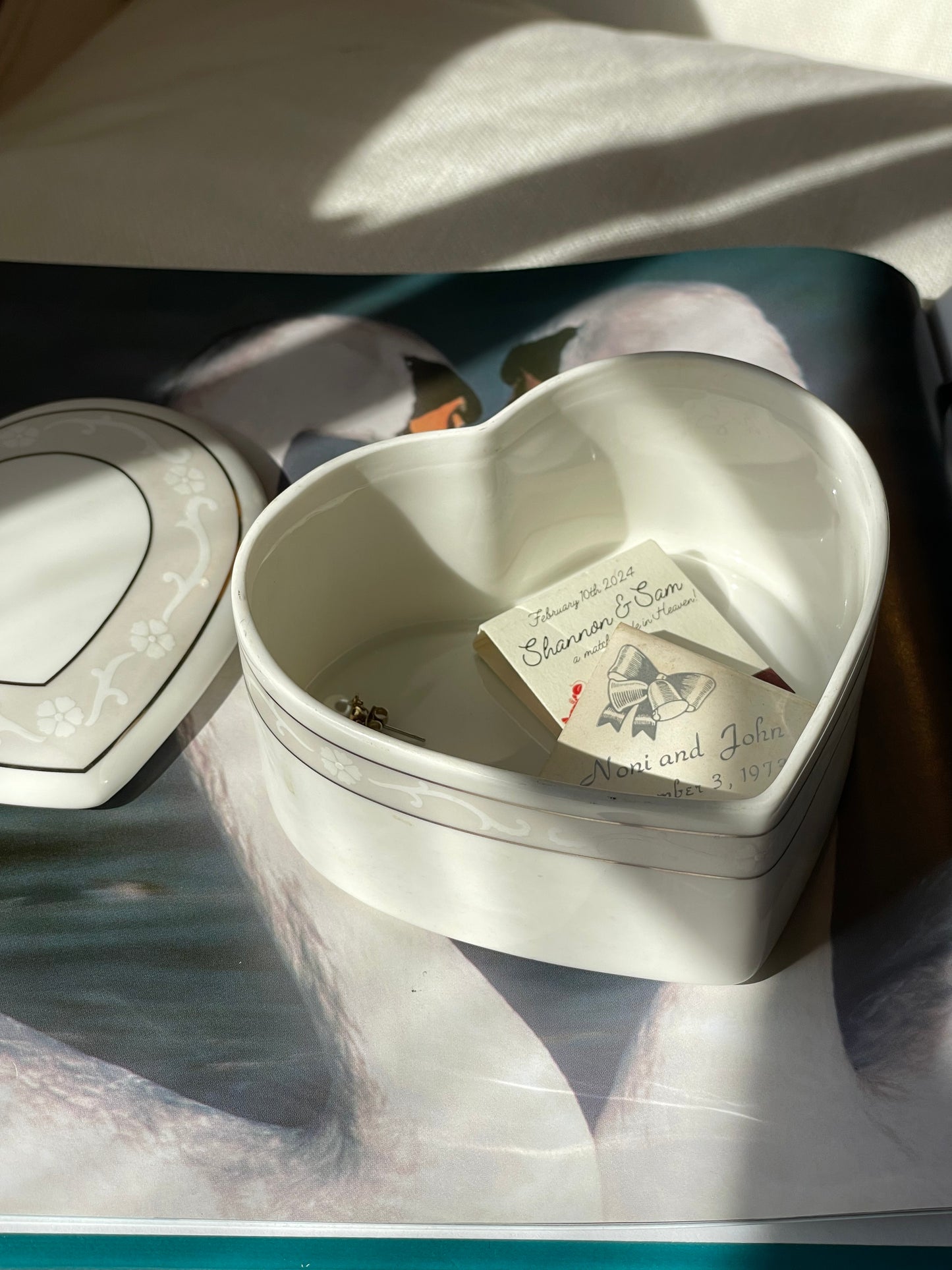 Fairchild Heart-Shaped Trinket Box