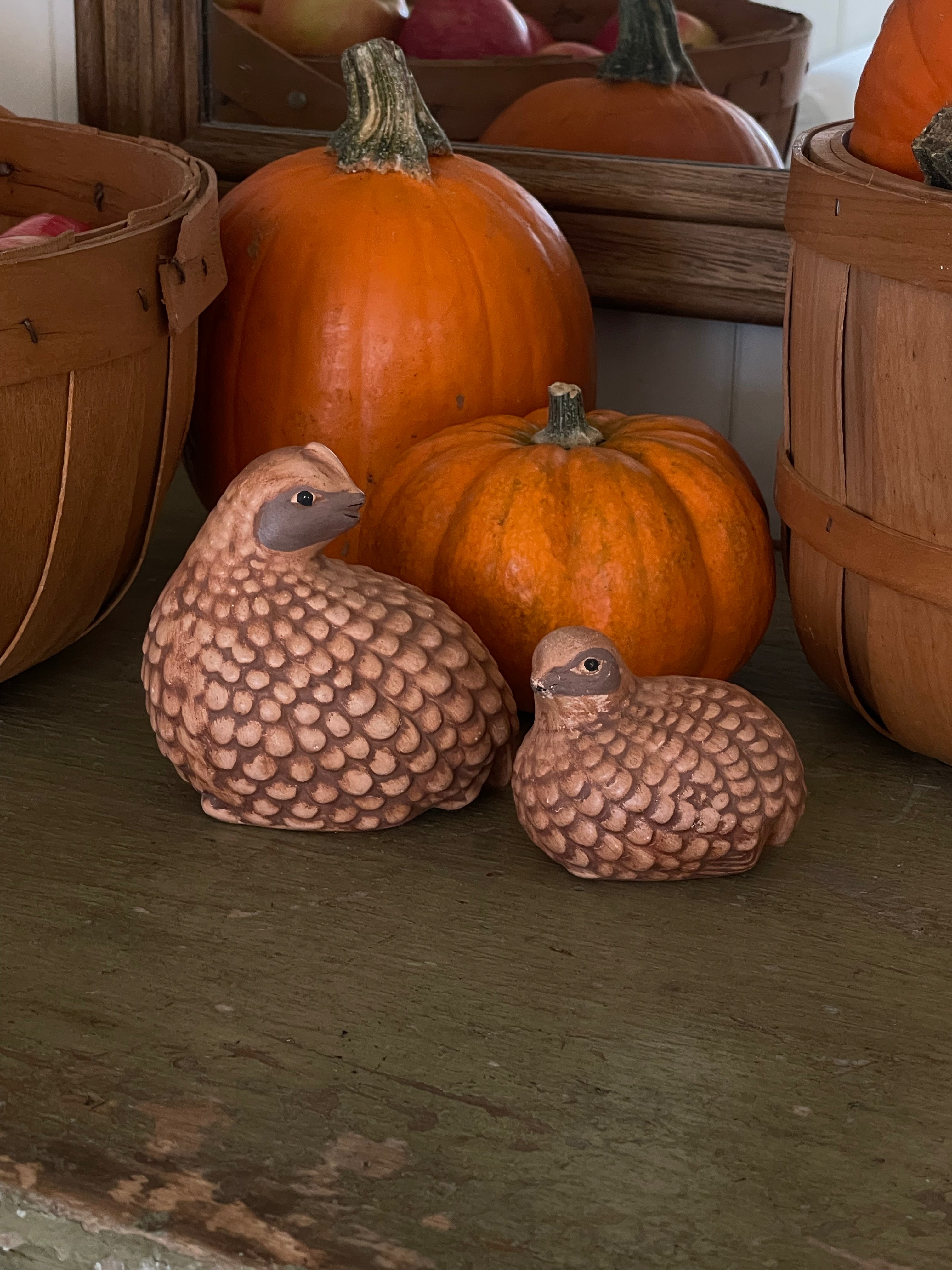 Covey Hill Quail Figurines