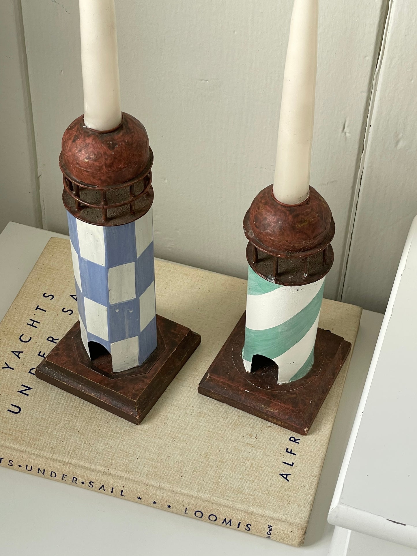 Twin Beacons Candlesticks